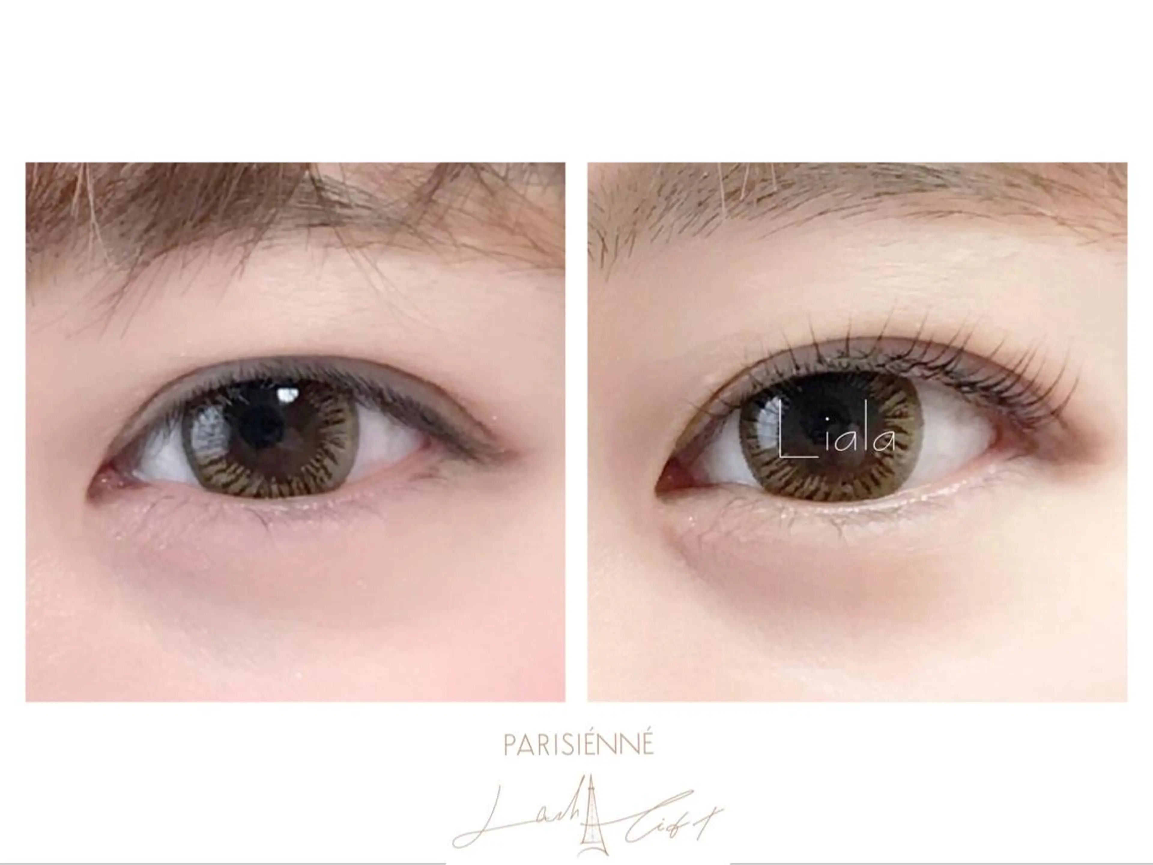 マツエク・マツパ パリジェンヌラッシュリフト マツパ eyelash Lialaのマツエク・マツパデザイン