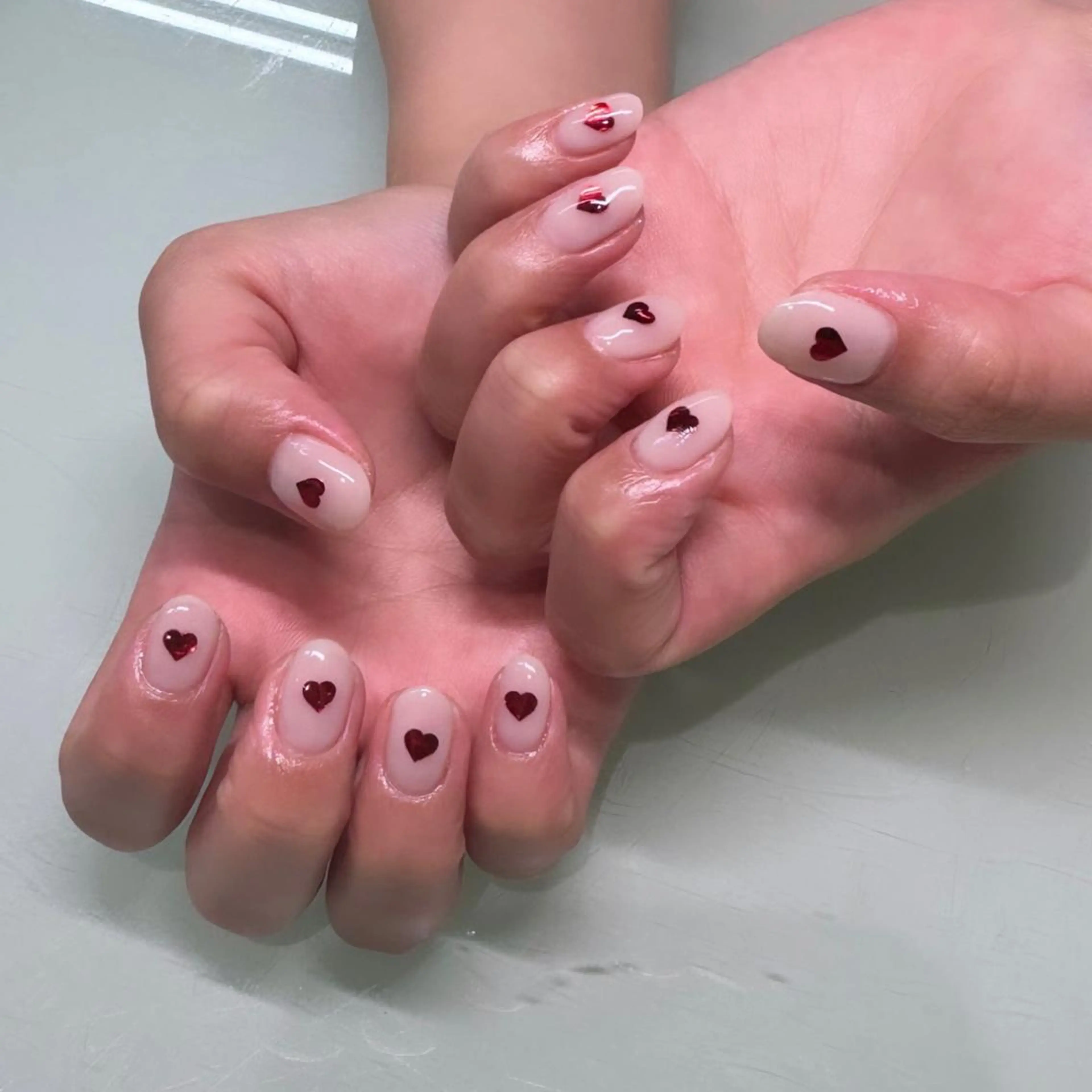 ネイル ホログラムネイル ハンドネイル Bianca浦和西口 竹ノ内  愛彩のネイルデザイン