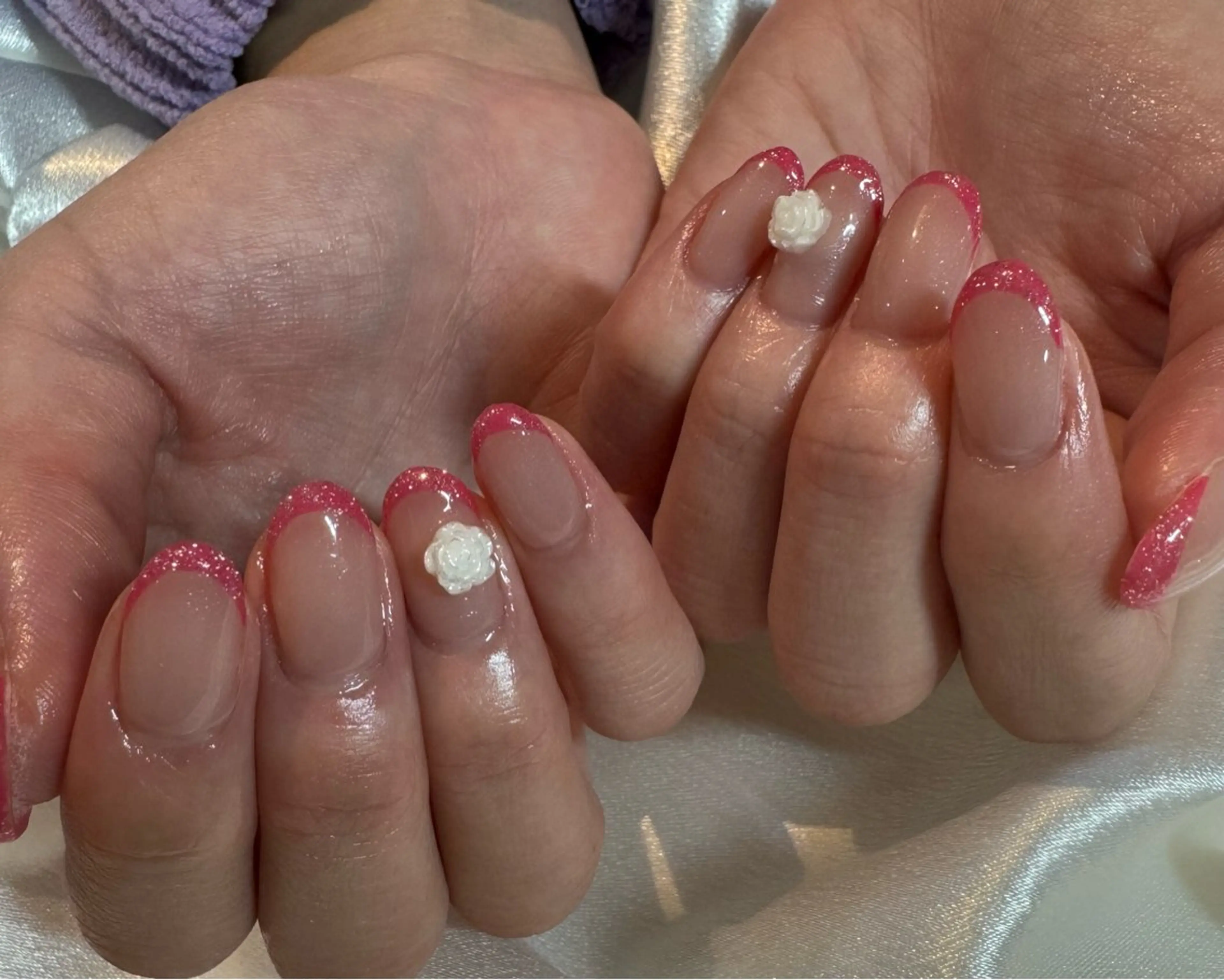 ネイル ハンドネイル 藤井 里緒奈のネイルデザイン