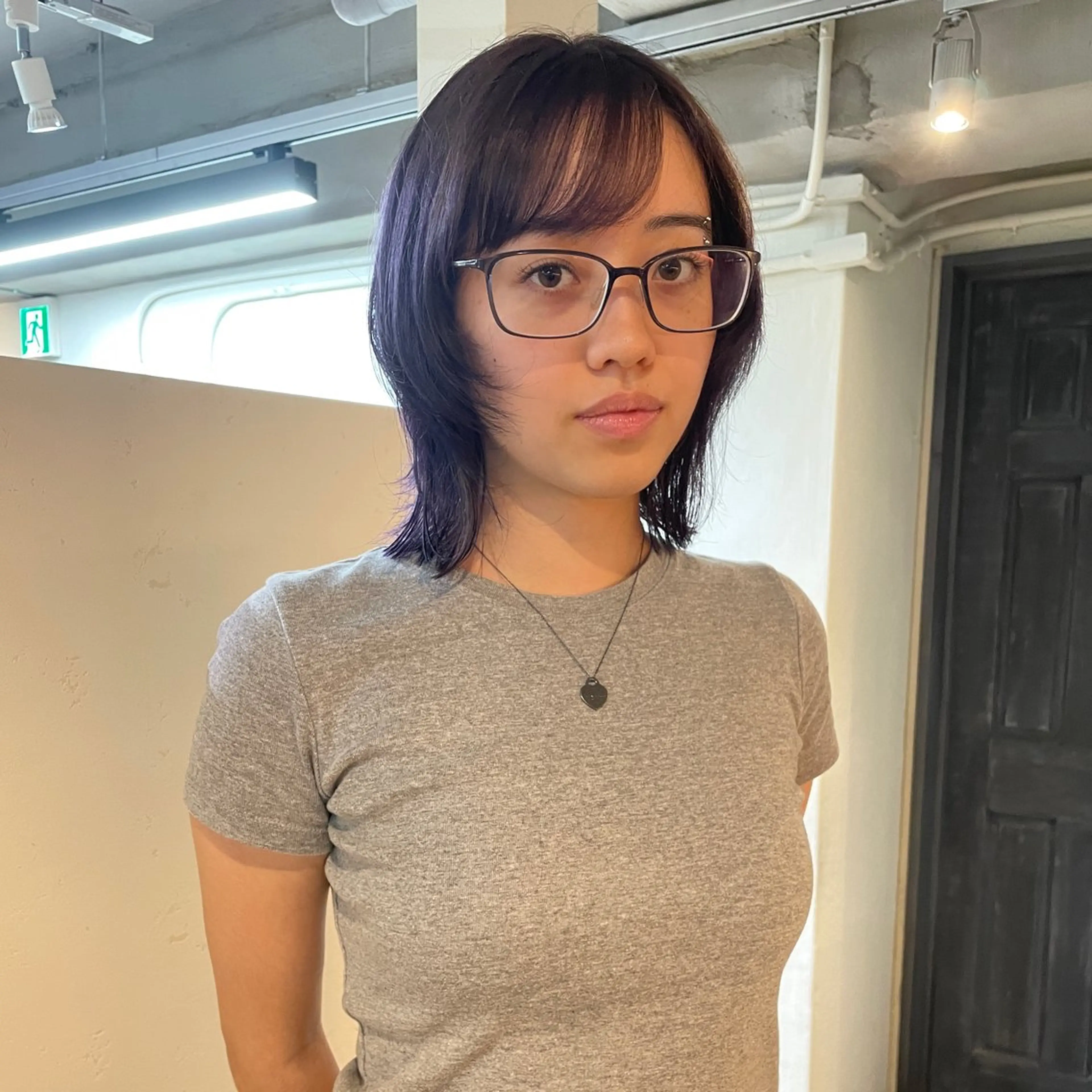 ミディアム カラー カット ヘアカラー トリートメント 野村矩樂/パーマ /縮毛矯正のヘアスタイル