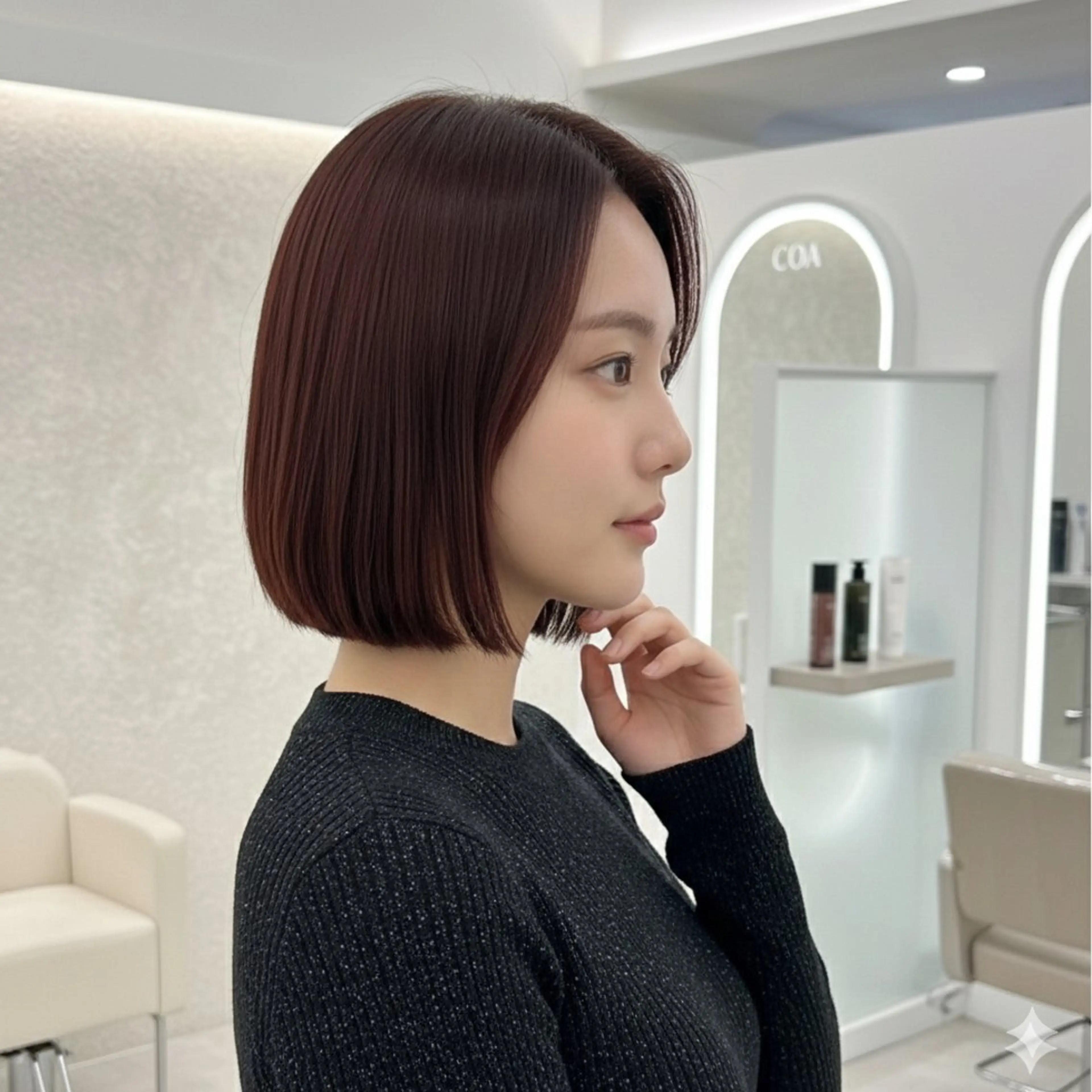 ショート カラー メンズ ボブ 似合わせカット COA/似合わせボブ /相澤謙心のヘアスタイル