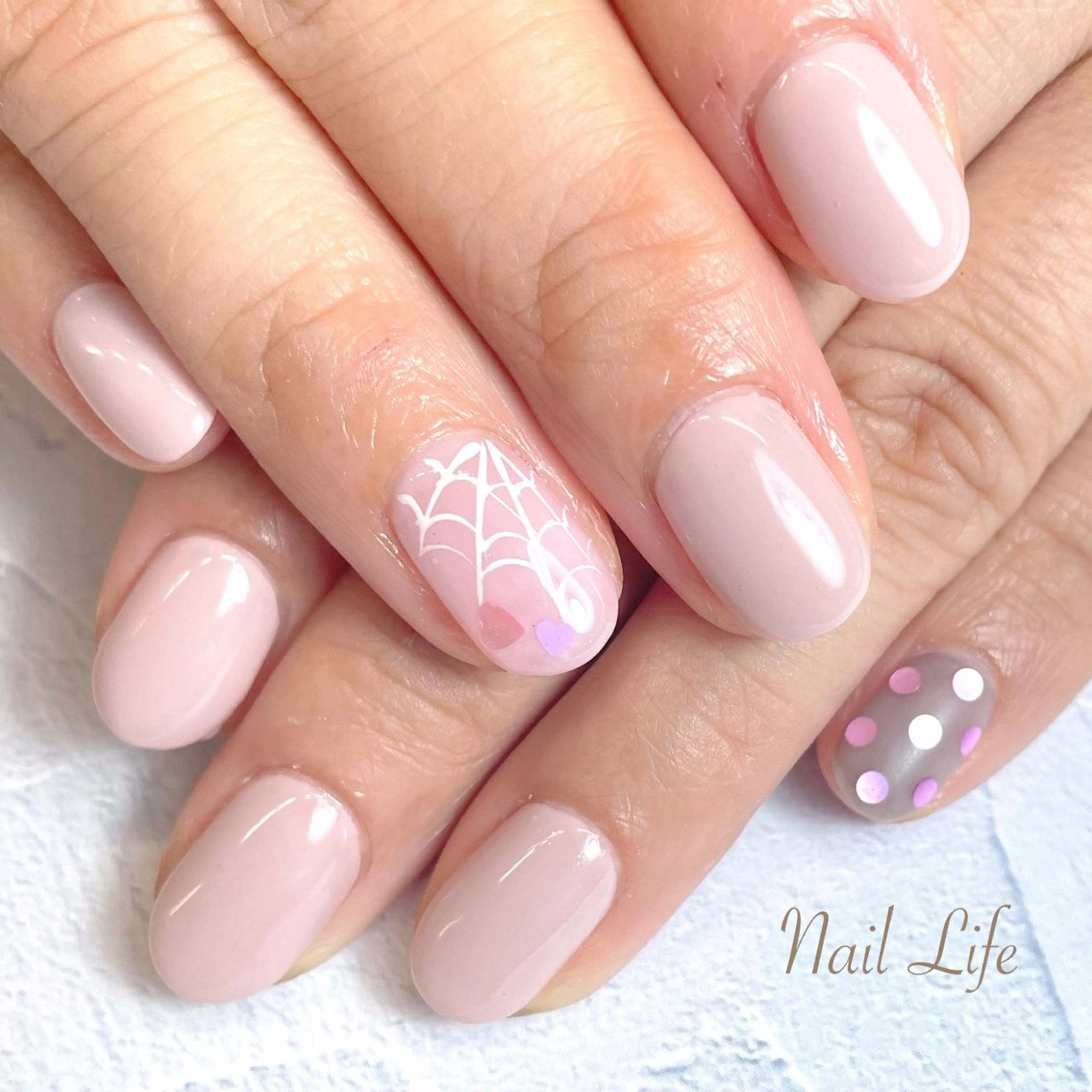 ネイル ハロウィン オフィスネイル 大嶋 めぐみのネイルデザイン