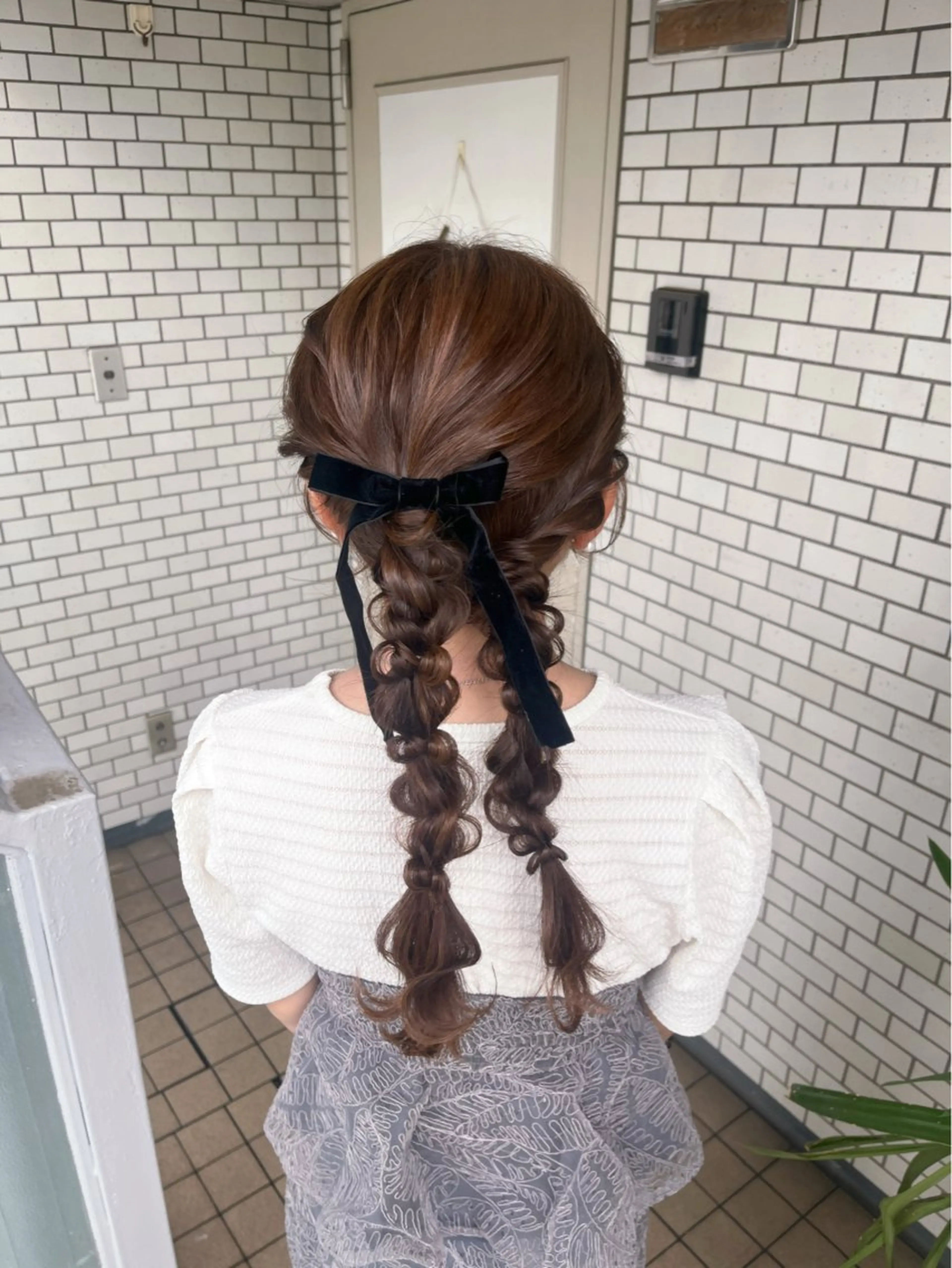 ヘアアレンジ ヘアセット 垢抜けヘアメイク🫧 JURI🪽のヘアスタイル