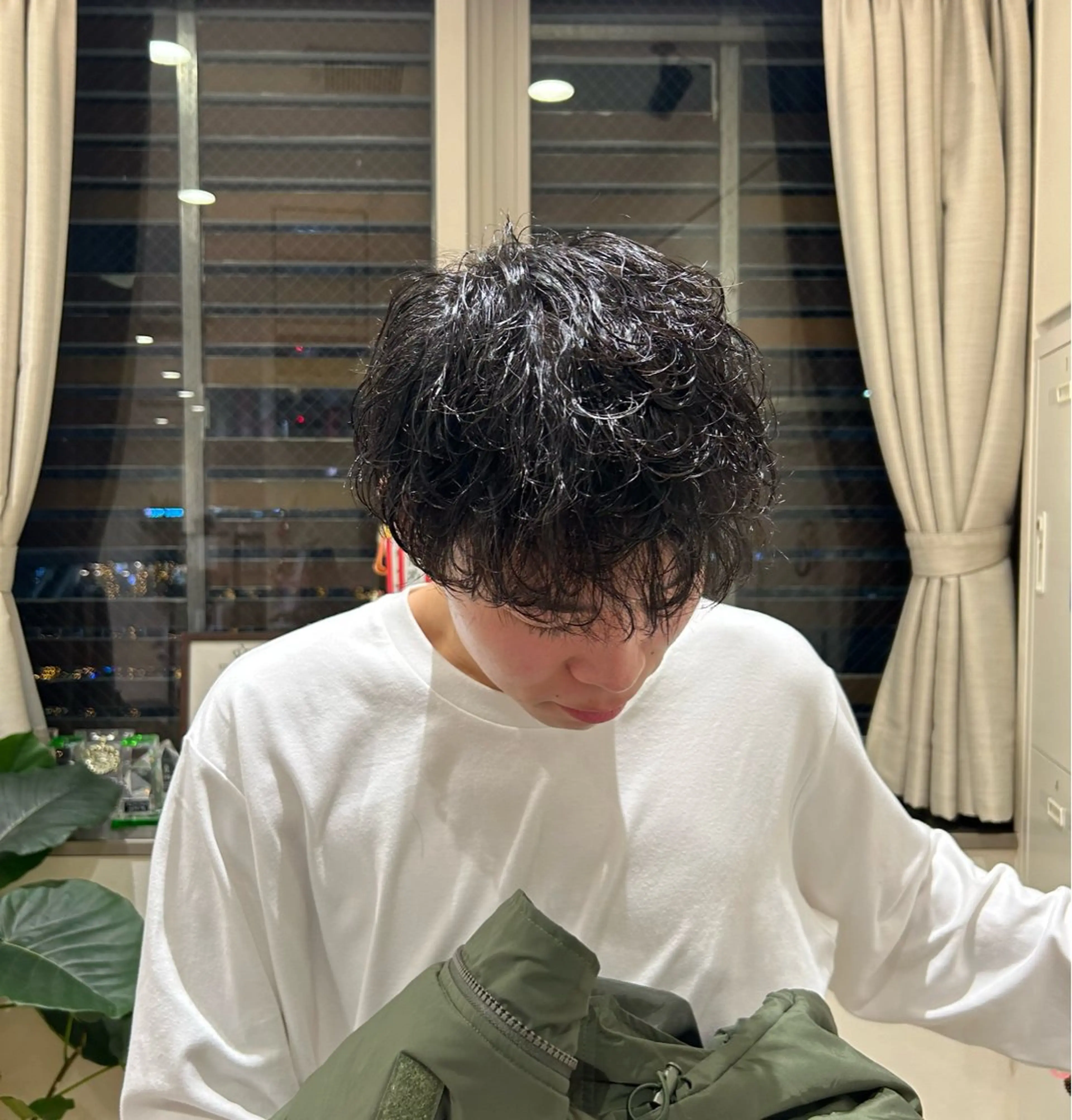 カット+パーマの写真