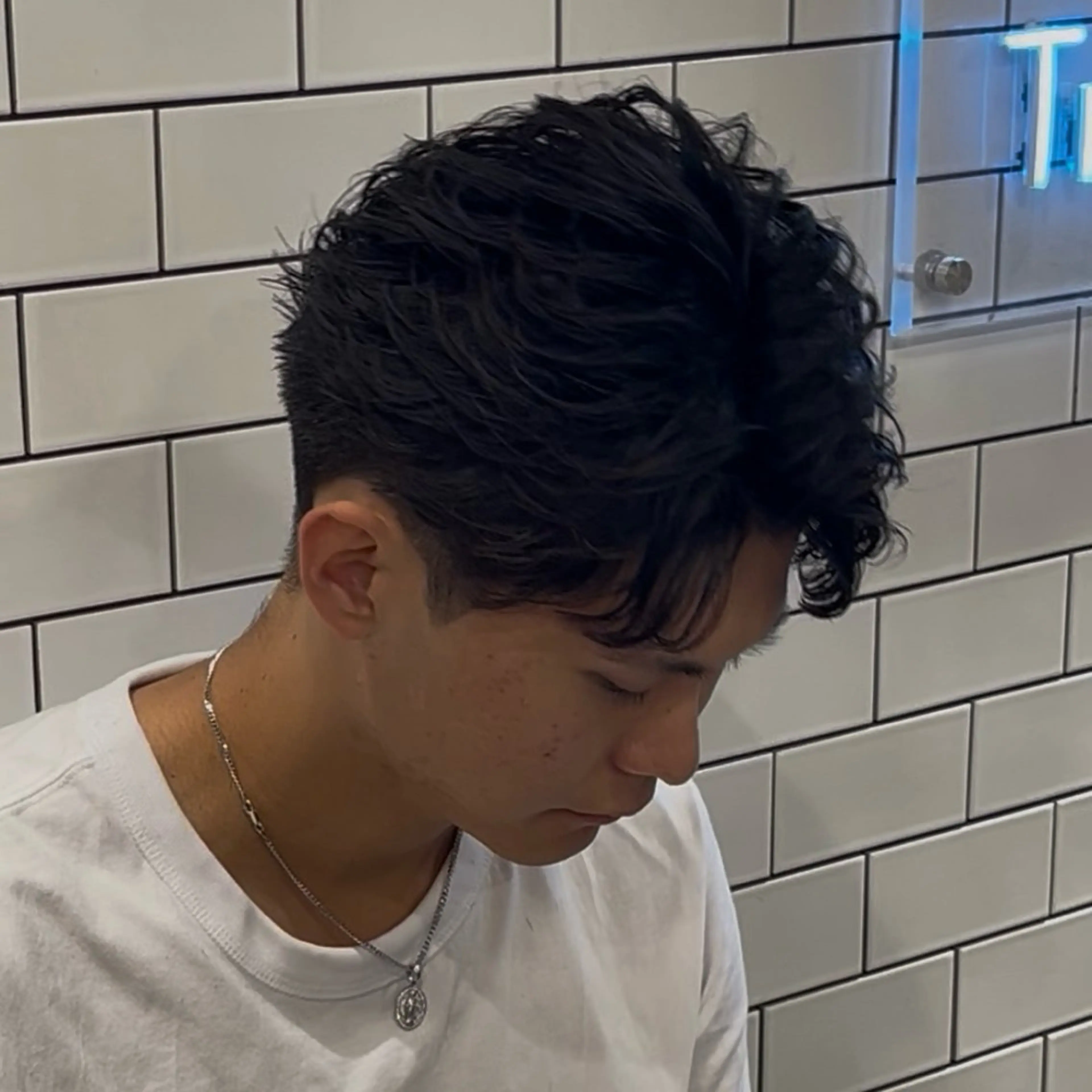 パーマ メンズ カット パーマ ヘアセット メンズ特化美容師 /泉壱恵のヘアスタイル