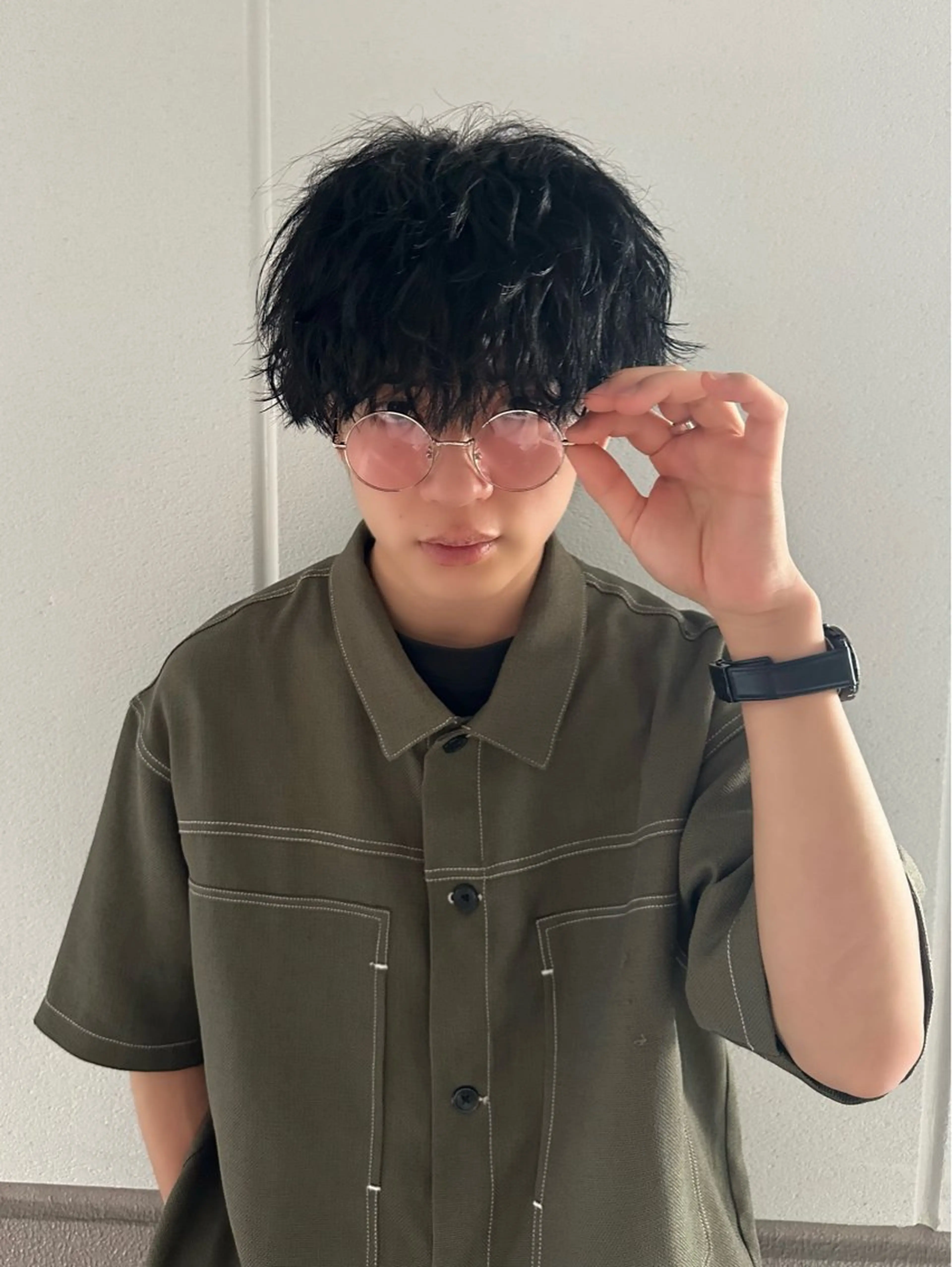 メンズ LIC南堀江所属・【LIC】南堀江 安藝颯/メンズカットのヘアスタイル