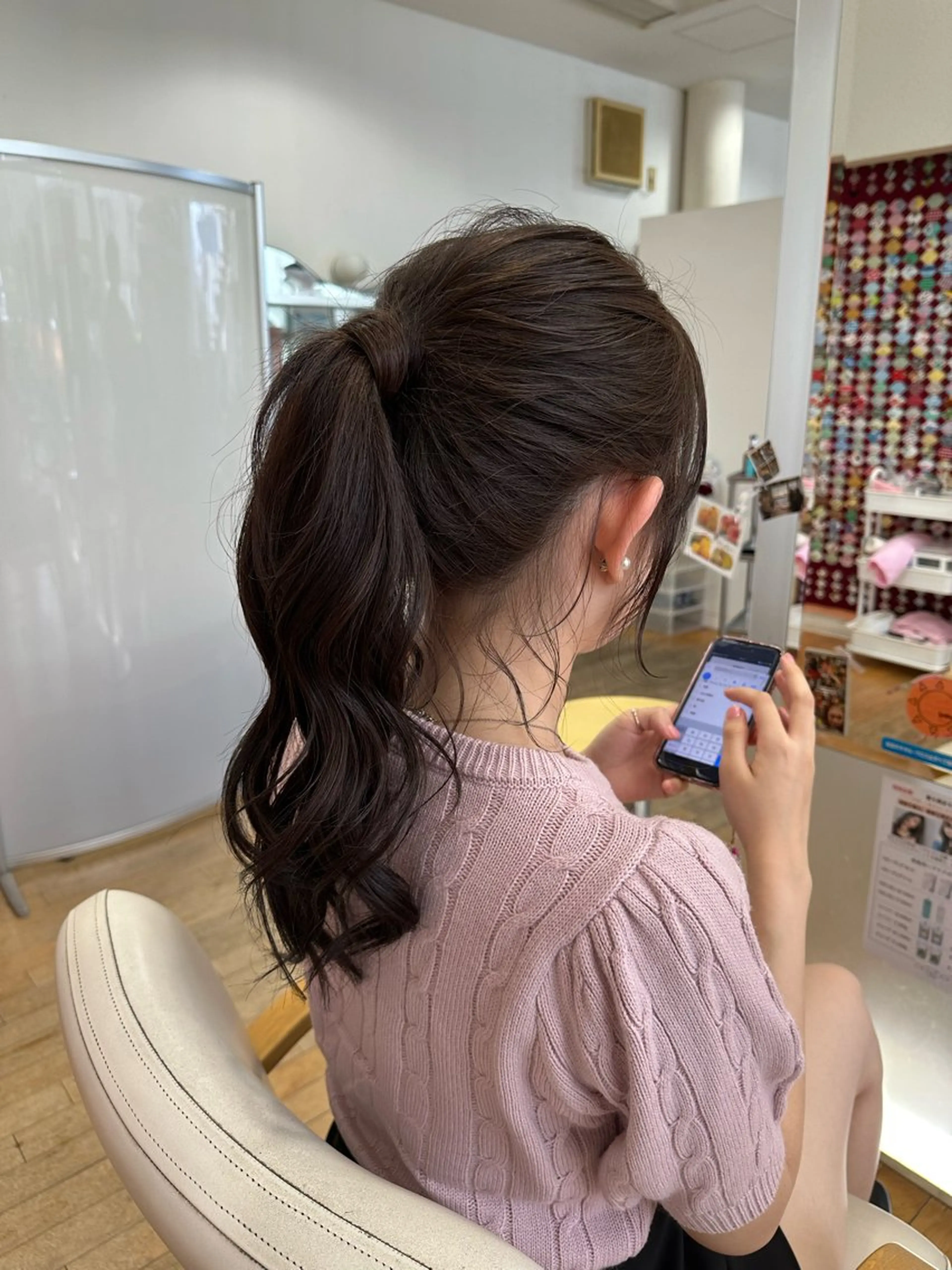 カラー ヘアアレンジ 山本 瑠華のヘアスタイル