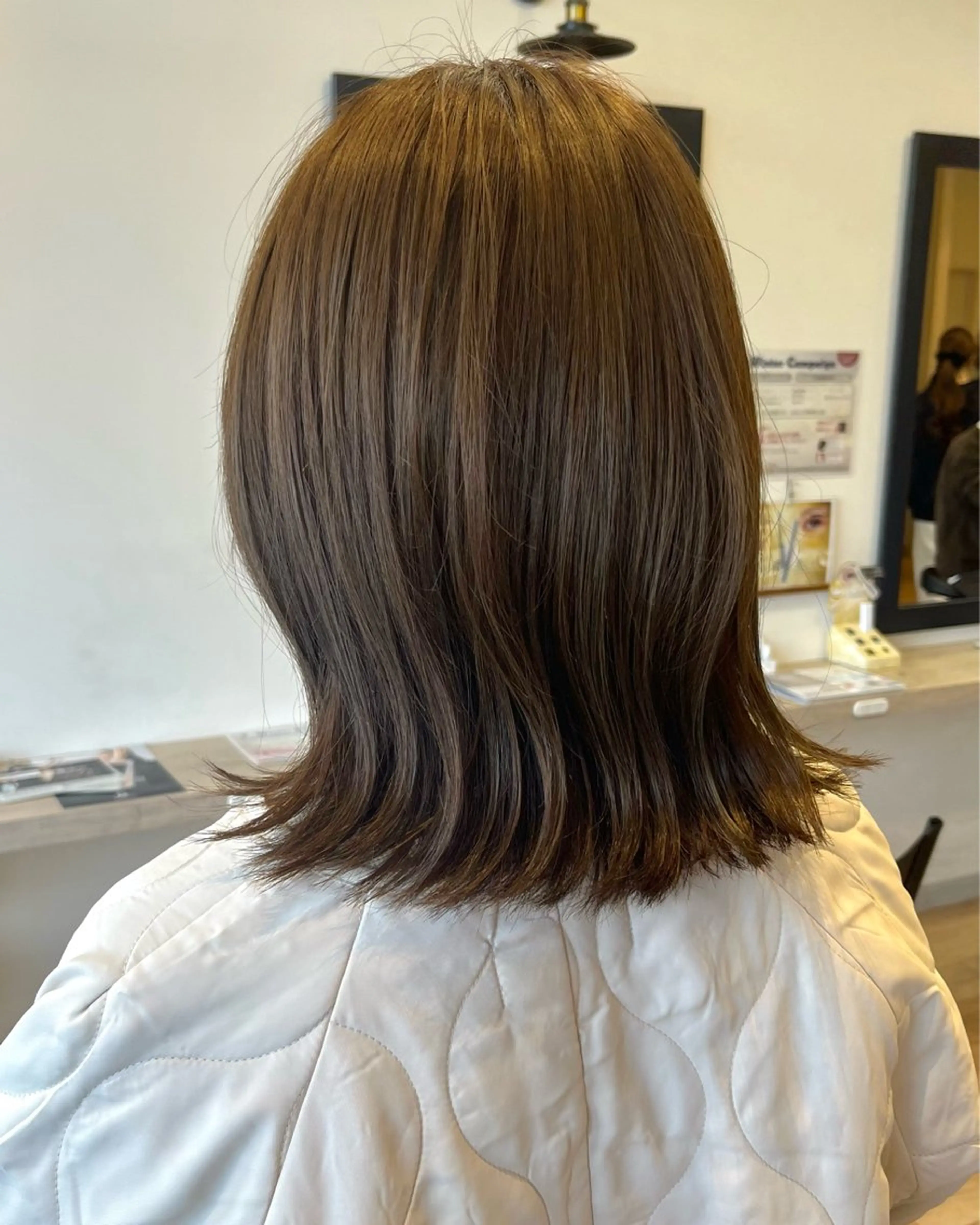 ミディアム カラー ヘアカラー トリートメント セジールヘアメゾン所属・韓国レイヤー/透明感 カラー🐈曾根高のヘアスタイル