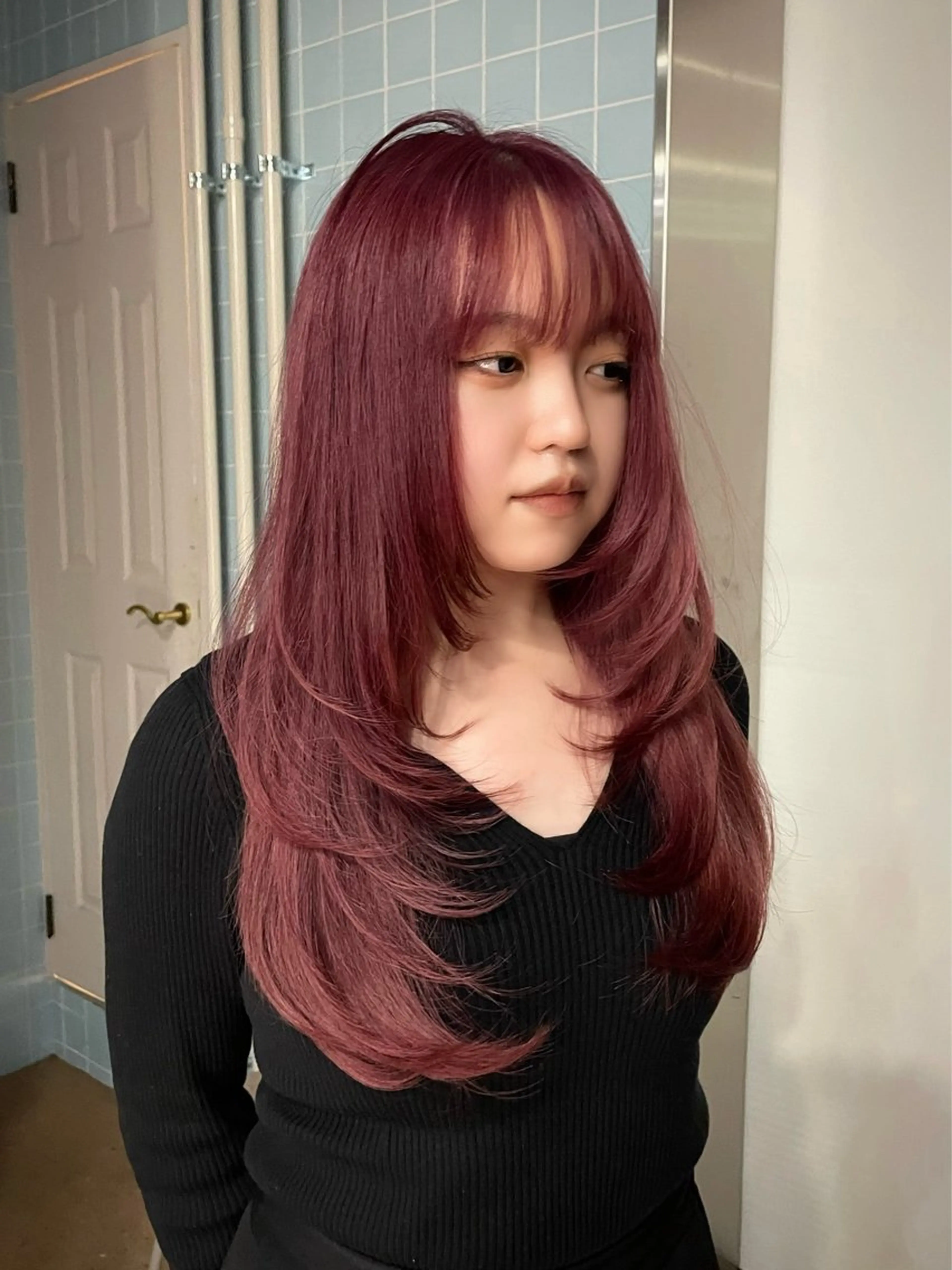 カラー 渋谷/ハイトーン/ 🪐airi👽のヘアスタイル