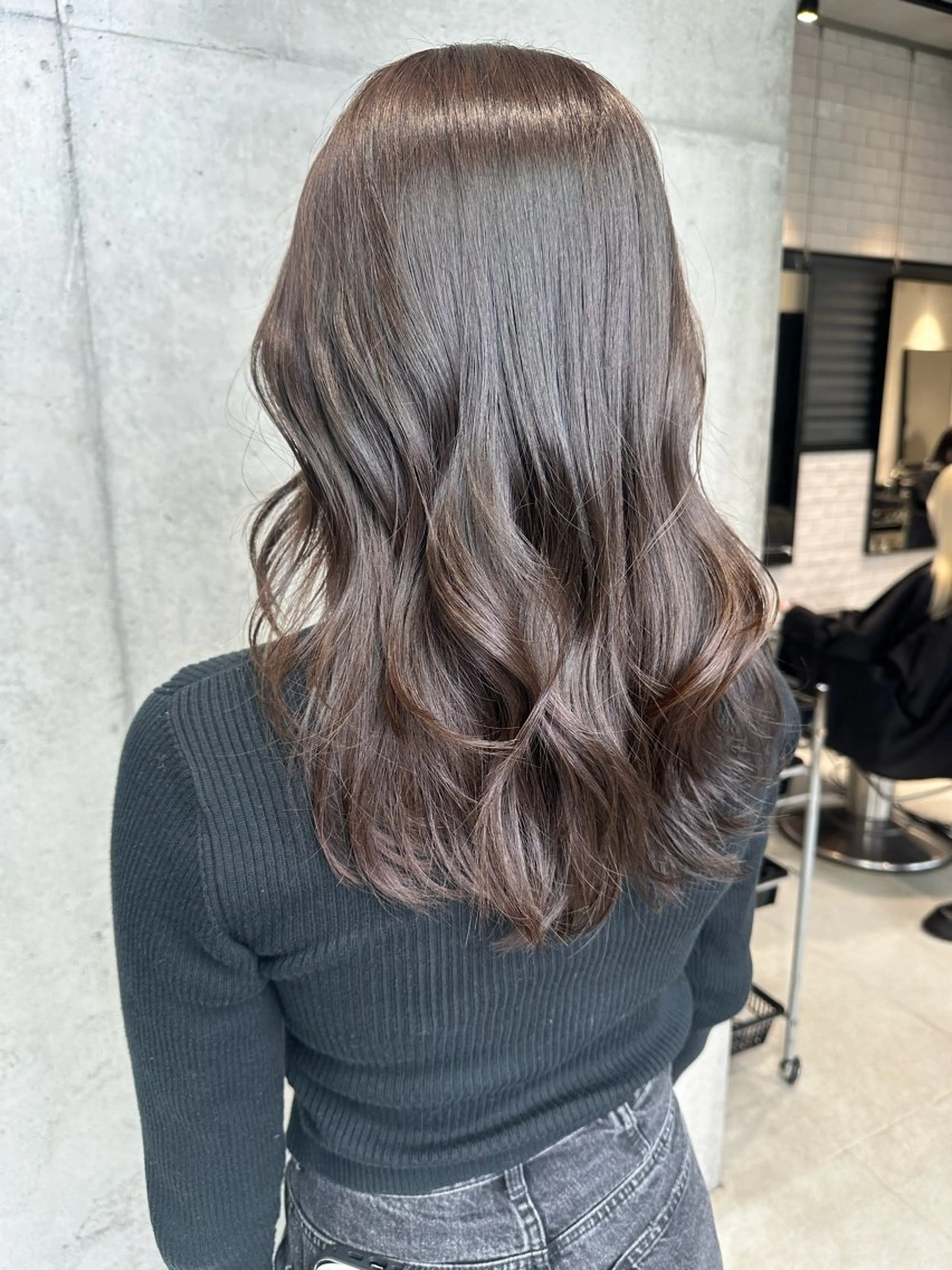 セミロング ✨艶モテ/上質カラー 🪽🫧門倉瑠生のヘアスタイル