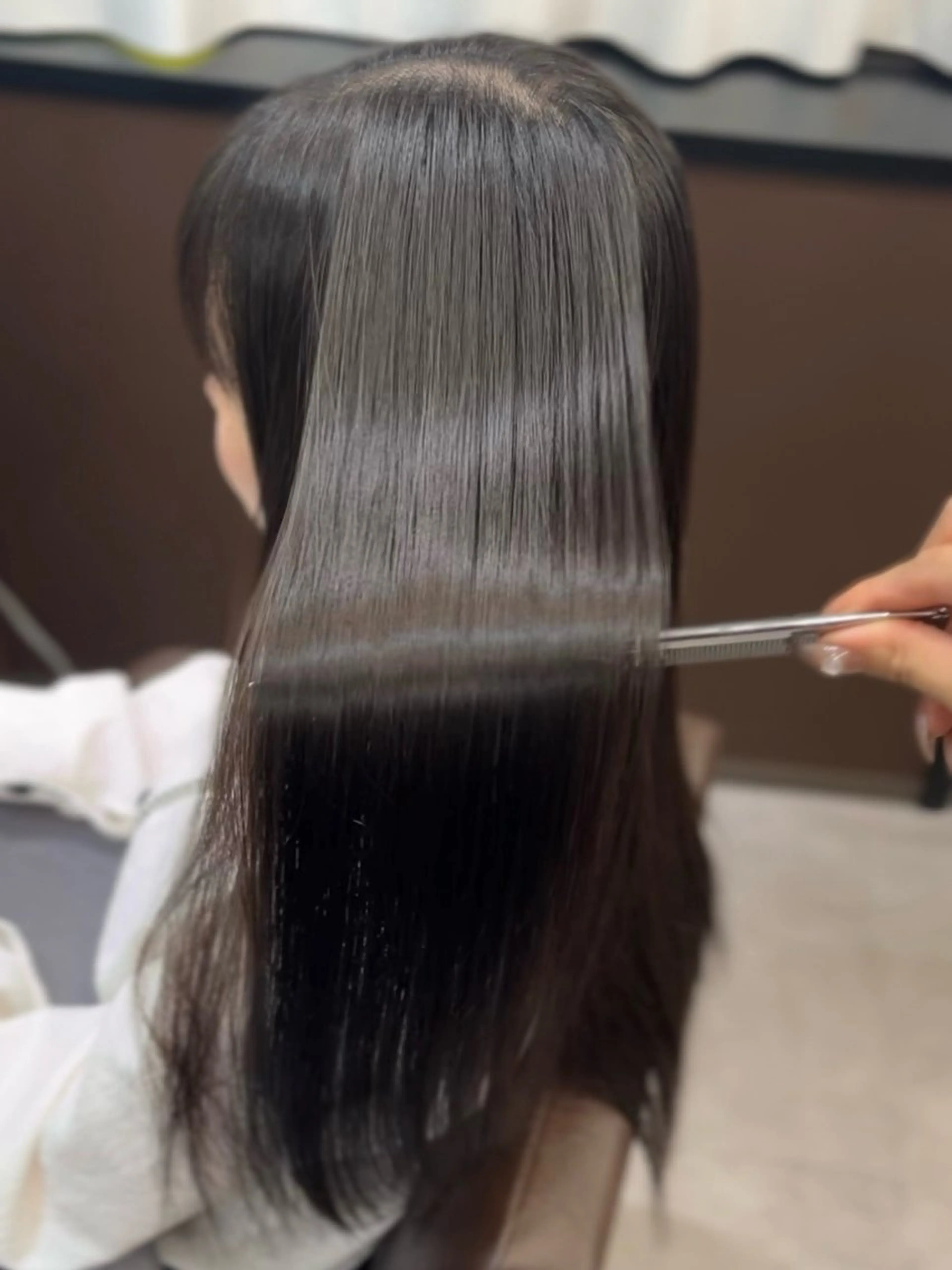 ロング 髪質改善 梅田/髪質改善特化/ 艶カラー🫧さくらこのヘアスタイル