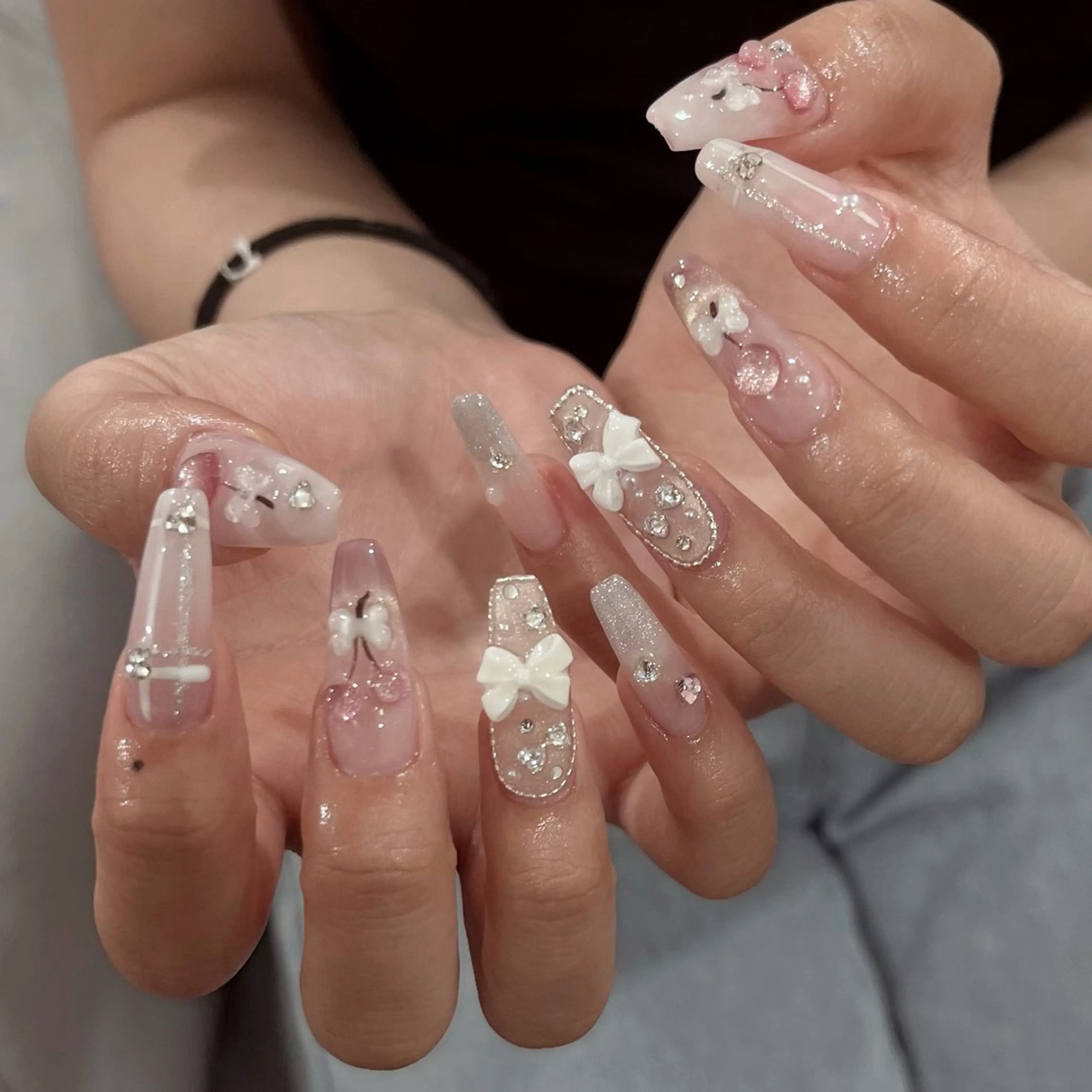 ネイル 韓国ネイル ワンホンネイル ハンドネイル ハンドケア Kawaii _Nailのネイルデザイン