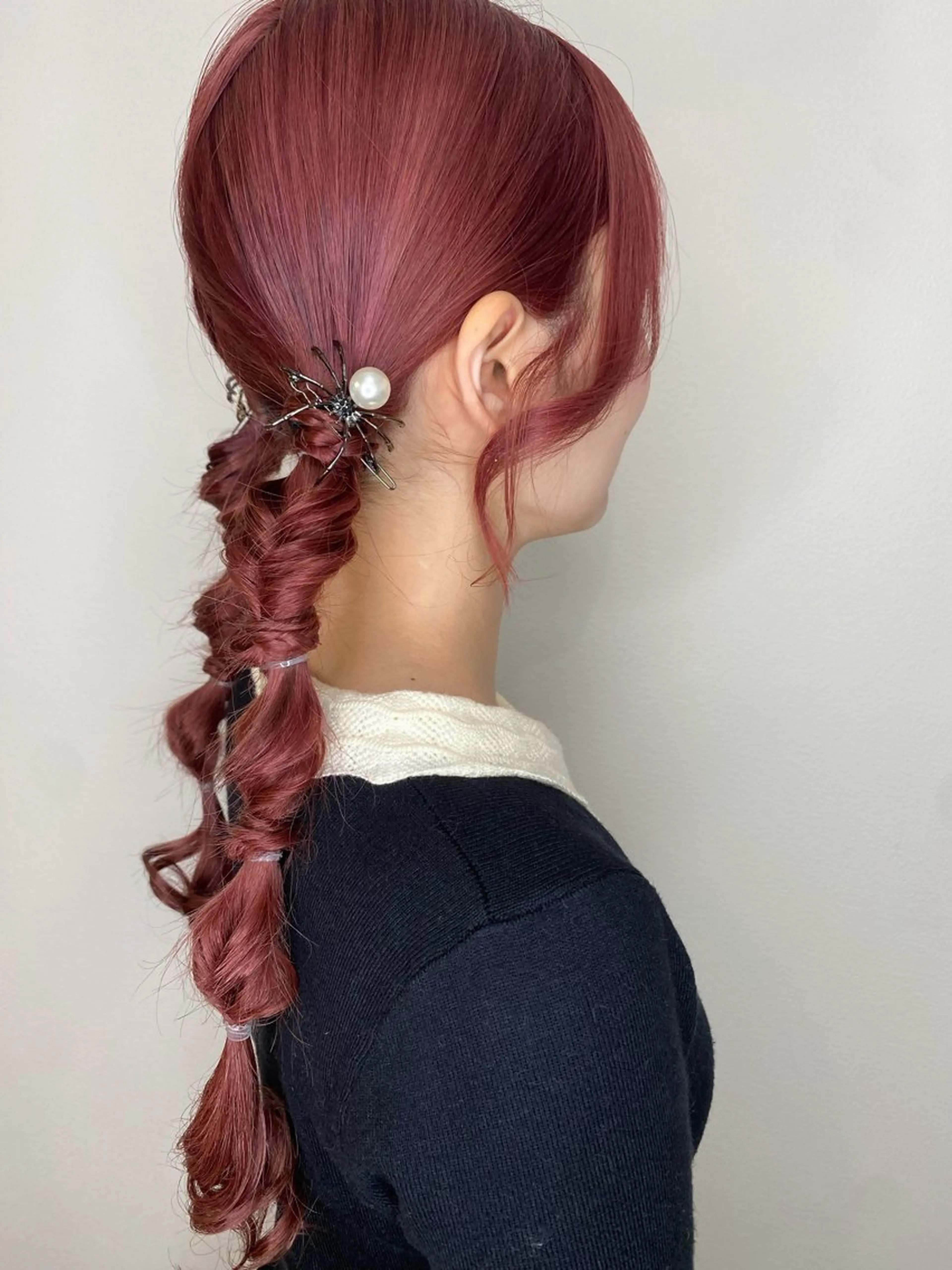 セミロング ヘアアレンジ ヘアセット Avalon所属・Hiroshi ヒロシのヘアスタイル