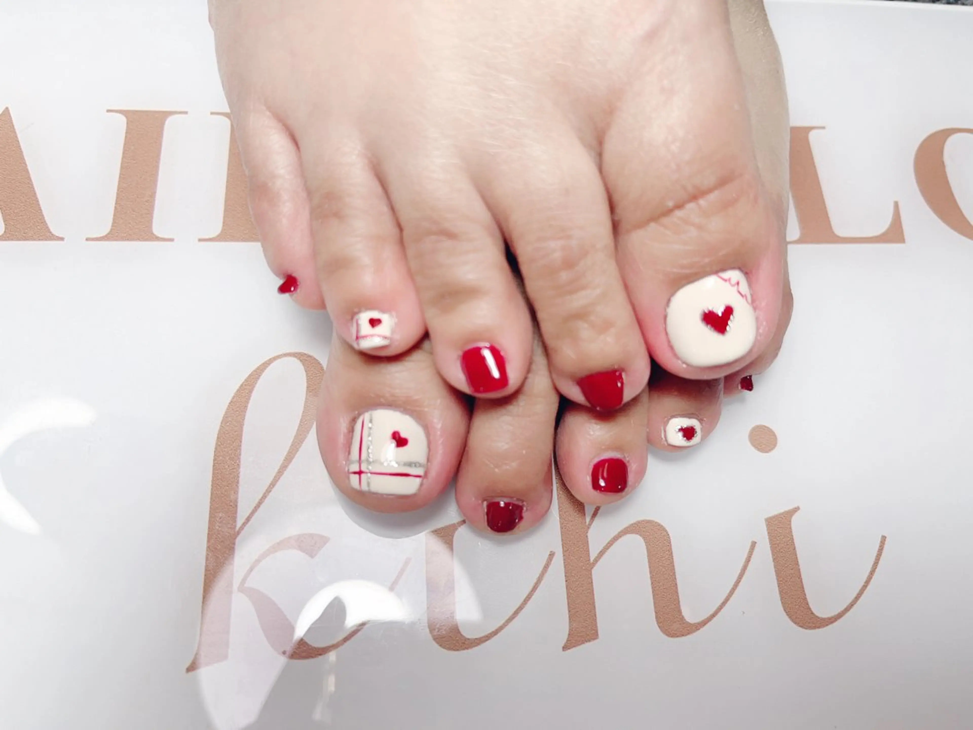 ネイル アートネイル フレンチネイル ジェルネイル グラデーション 韓国ネイル 村中 ハナのネイルデザイン