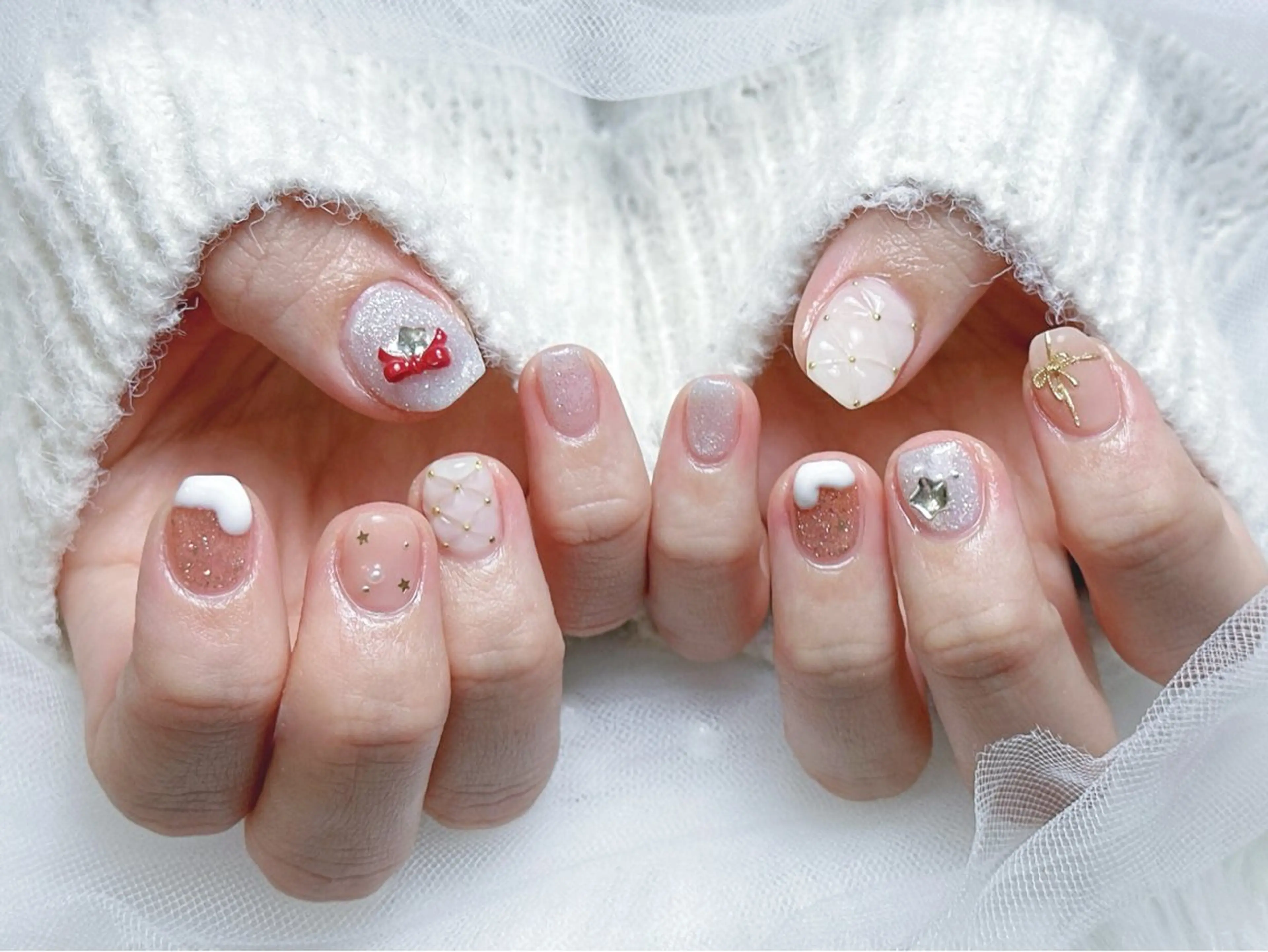 ネイル 【Eclat ｴｸﾗ】nail＆beauty所属・Eclat〔ｴｸﾗ〕 MOEKA𝜗𝜚*のネイルデザイン