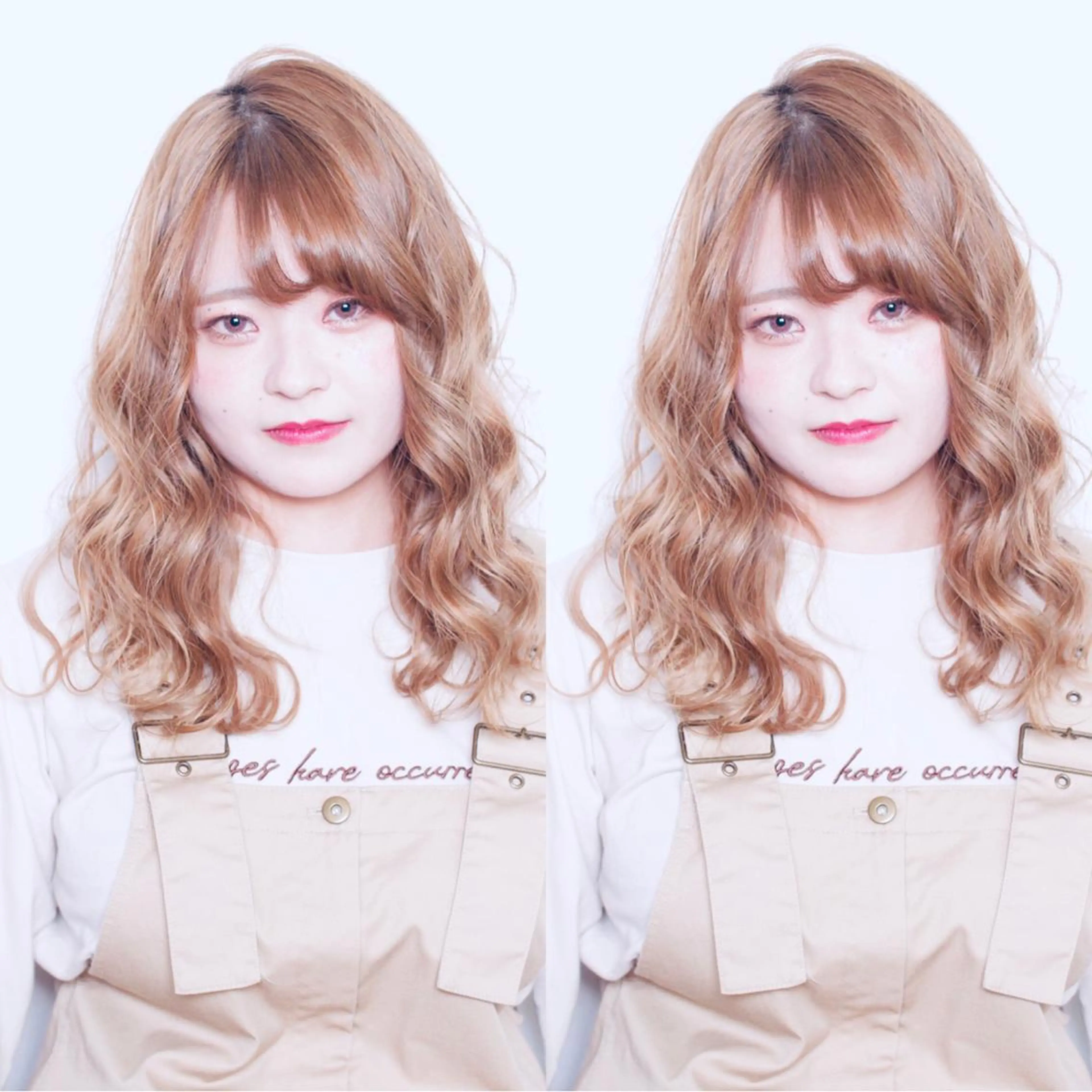 セミロング カラー 🍎ハッシュカット× 髪質改善🍎カイトのヘアスタイル