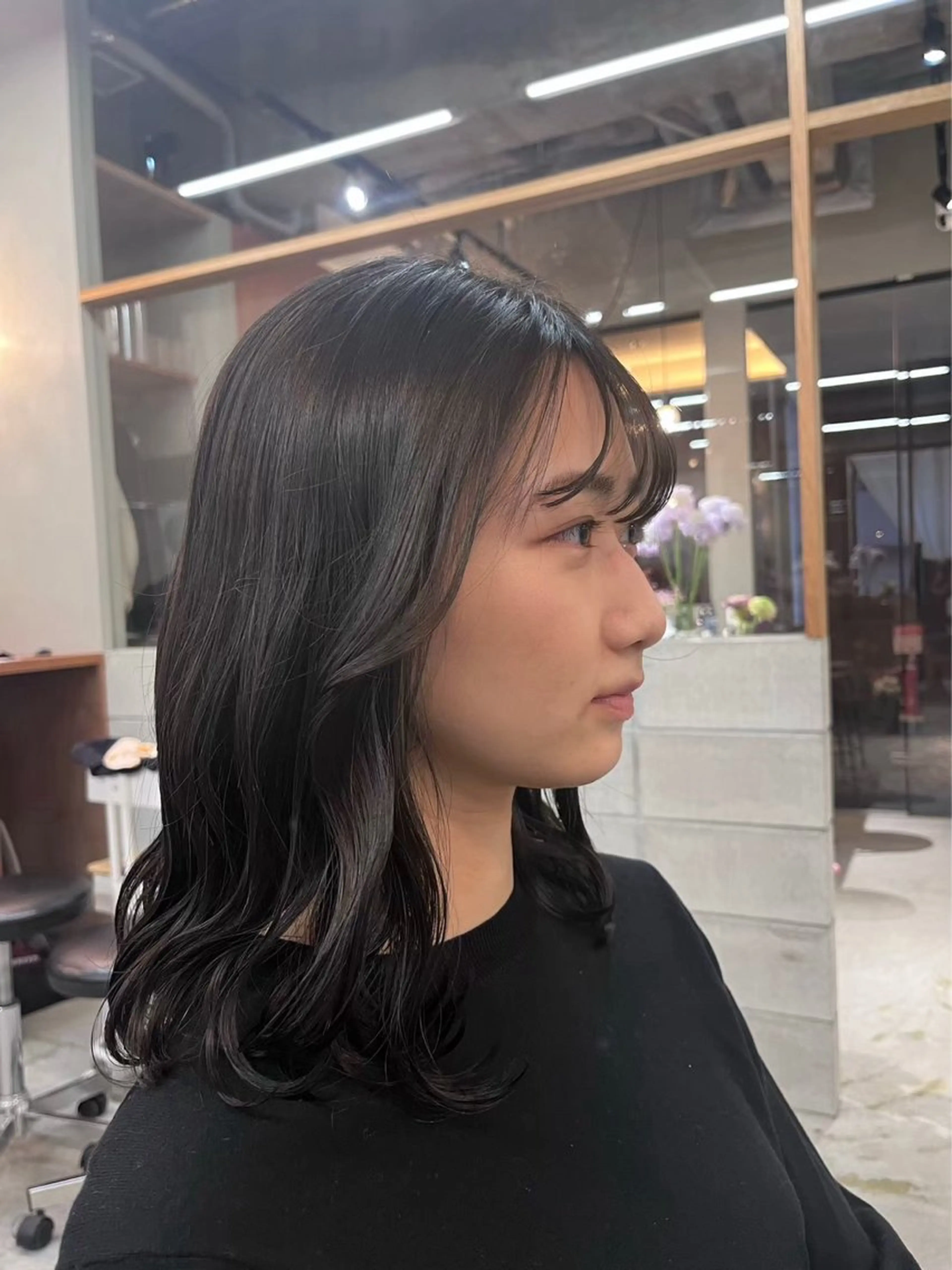 カラー ヘアカラー トリートメント 🌷花屋併設🌷 岡本明日実のヘアスタイル