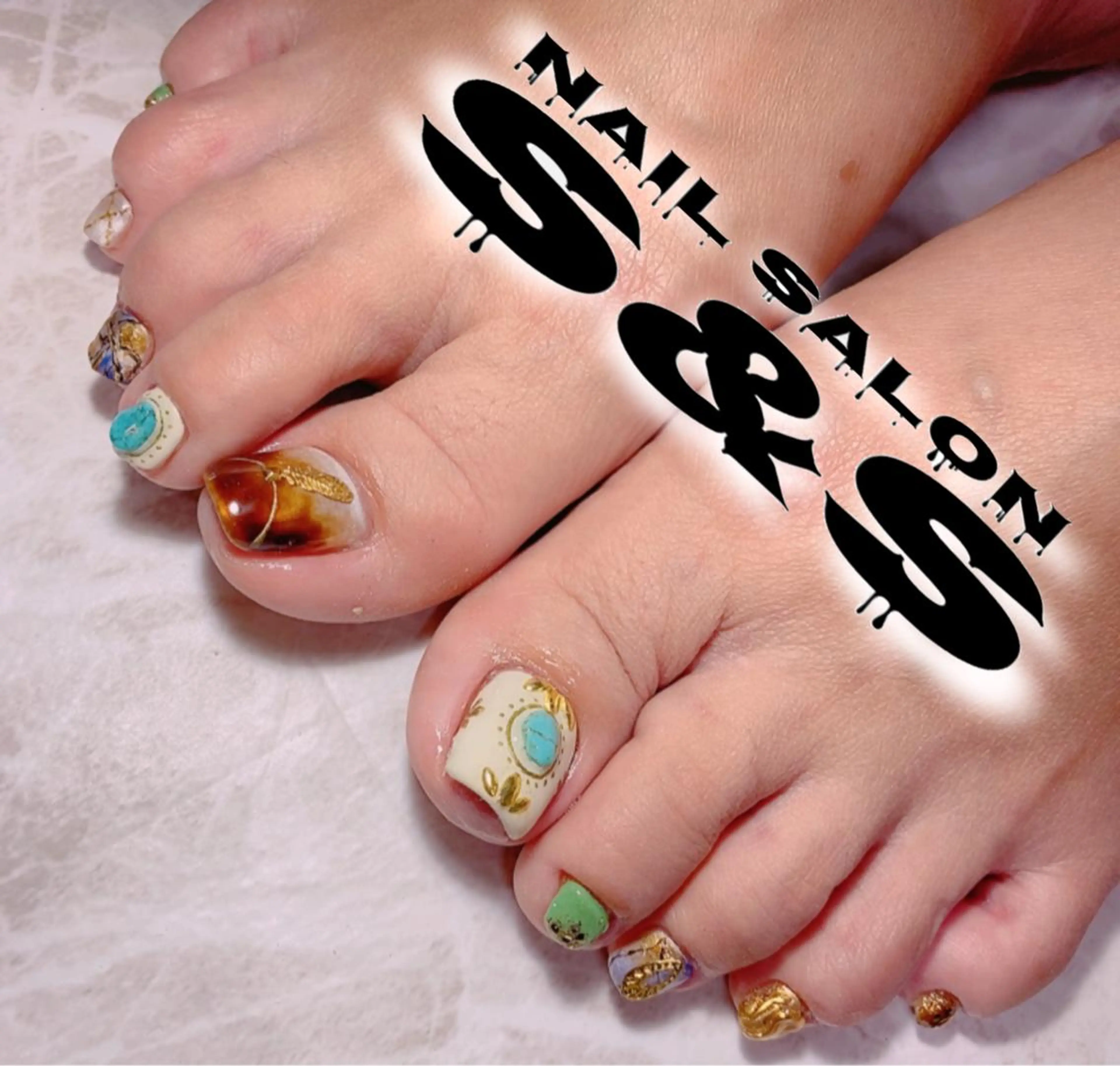 ネイル 長さ出し メンズネイル 持ち込み スカルプネイル S&S 村田小百合のネイルデザイン