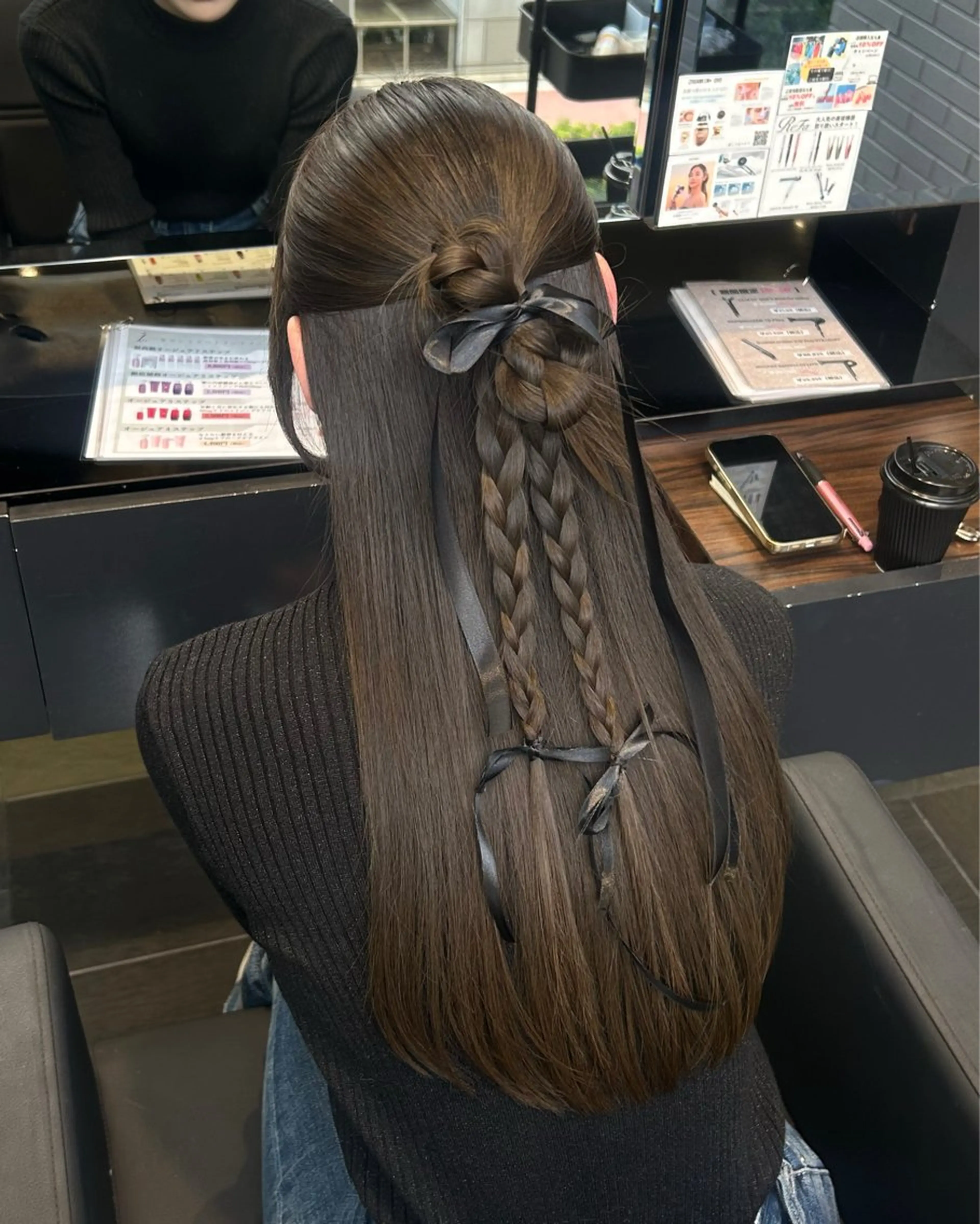 ロング ヘアアレンジ 🤎ྀི似合わせ小顔 カット/mugi🤎のヘアスタイル