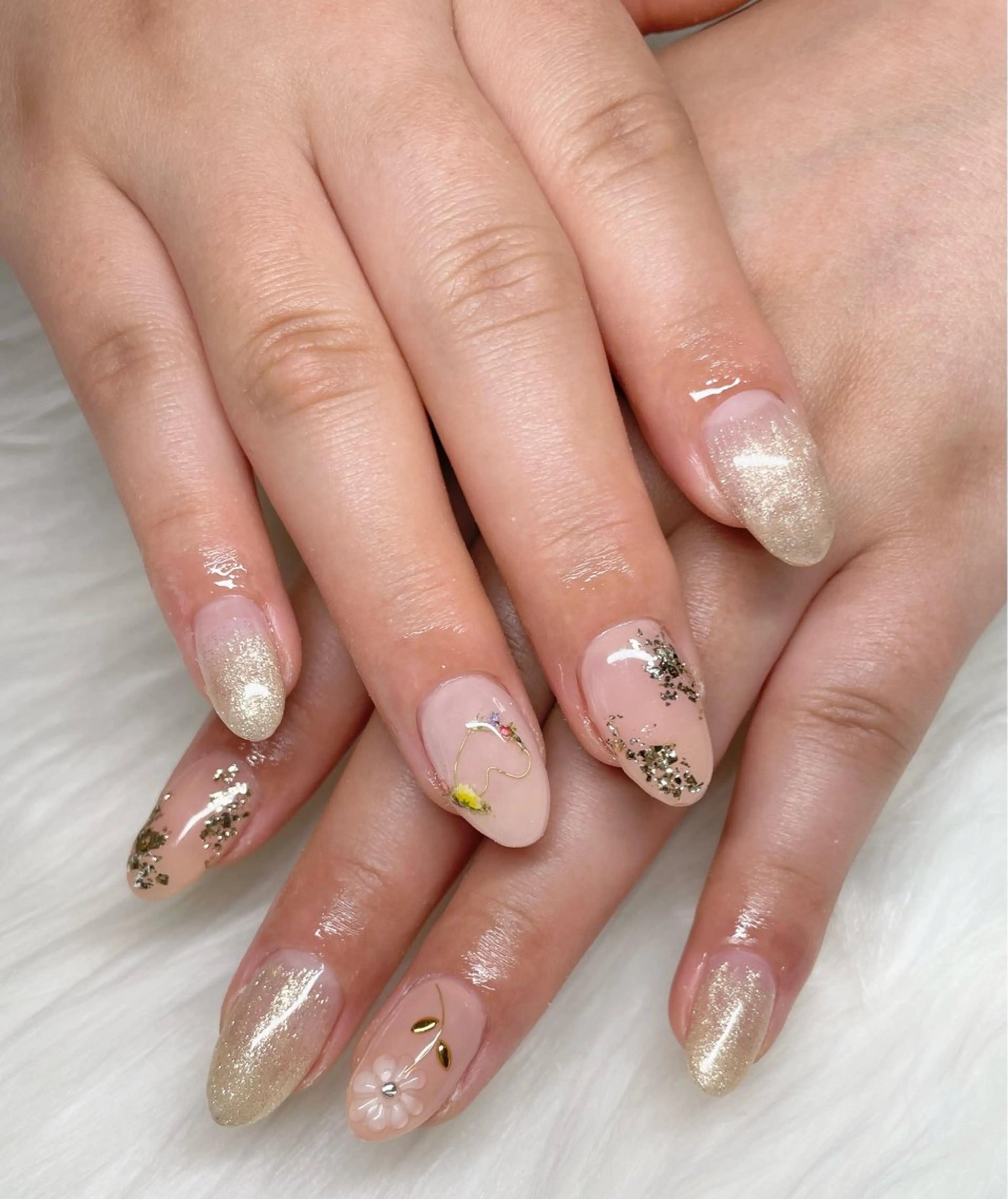 ネイル アートネイル フットネイル フレンチネイル ジェルネイル 韓国ネイル private salon fee所属・nail salon feeゆりかのネイルデザイン