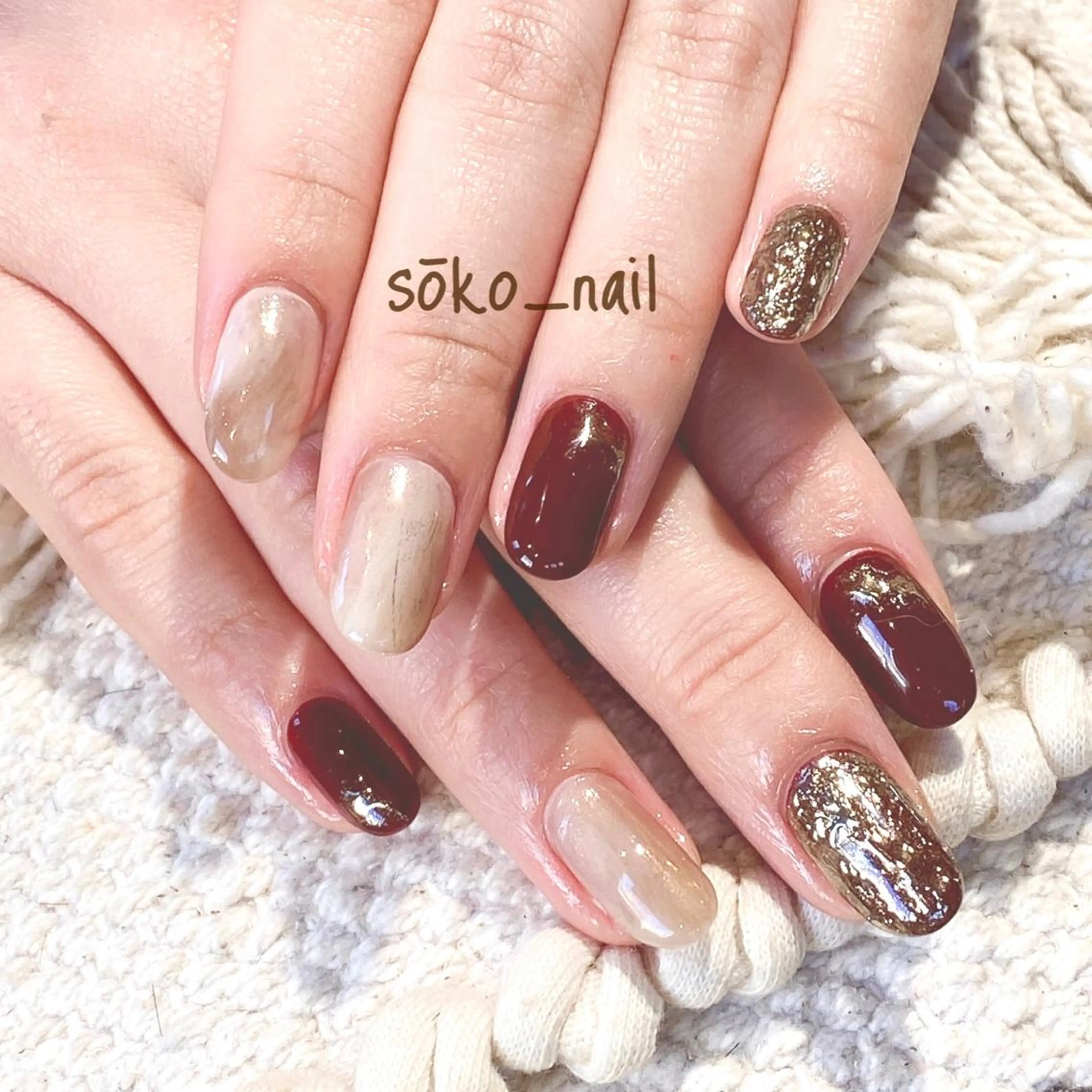 ネイル ハンドネイル sōko Hair&Nail Salon所属・megu  / sōko nailのネイルデザイン