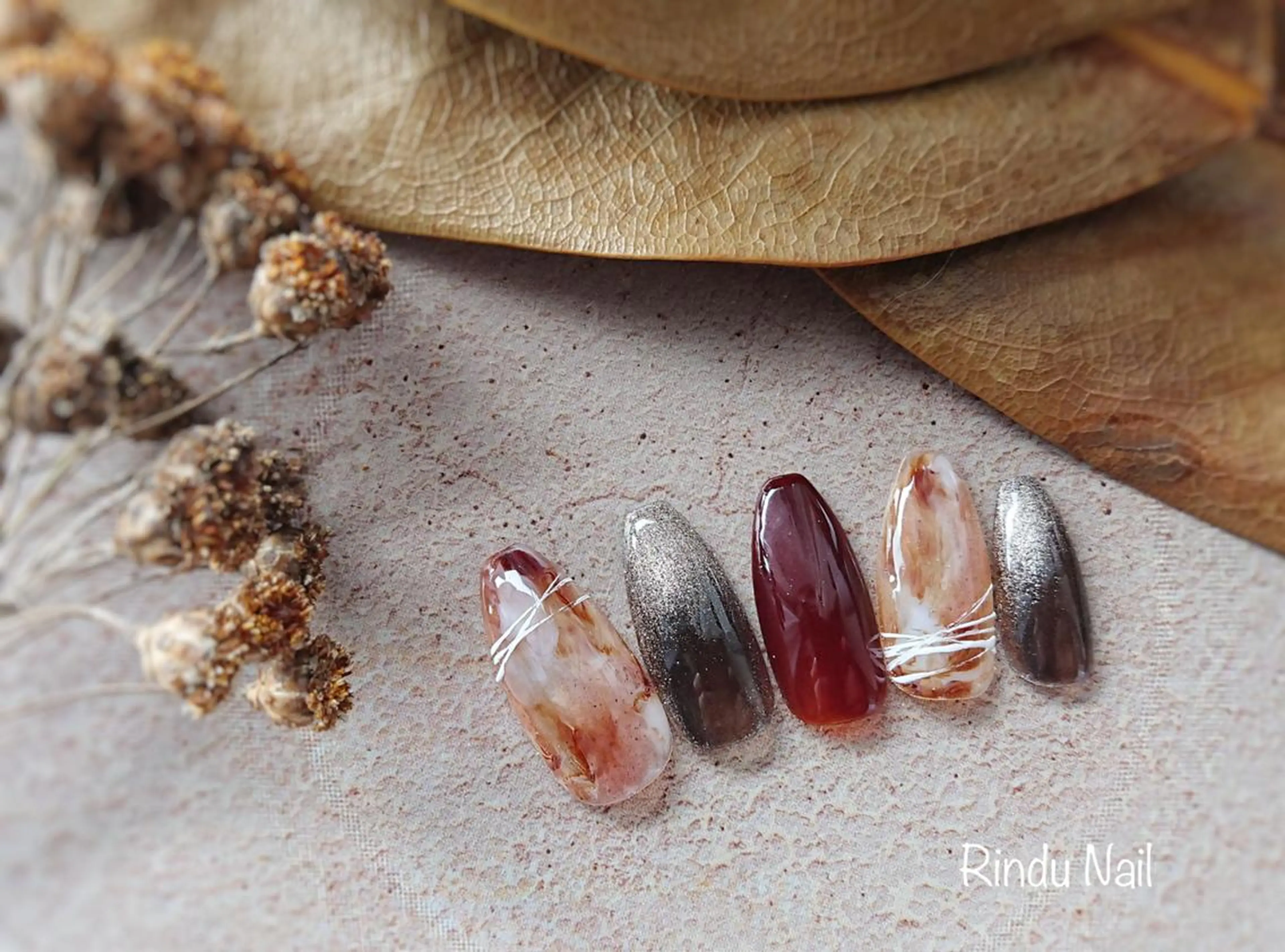 ネイル ニュアンスネイル Rindu Nail 名駅miniのネイルデザイン