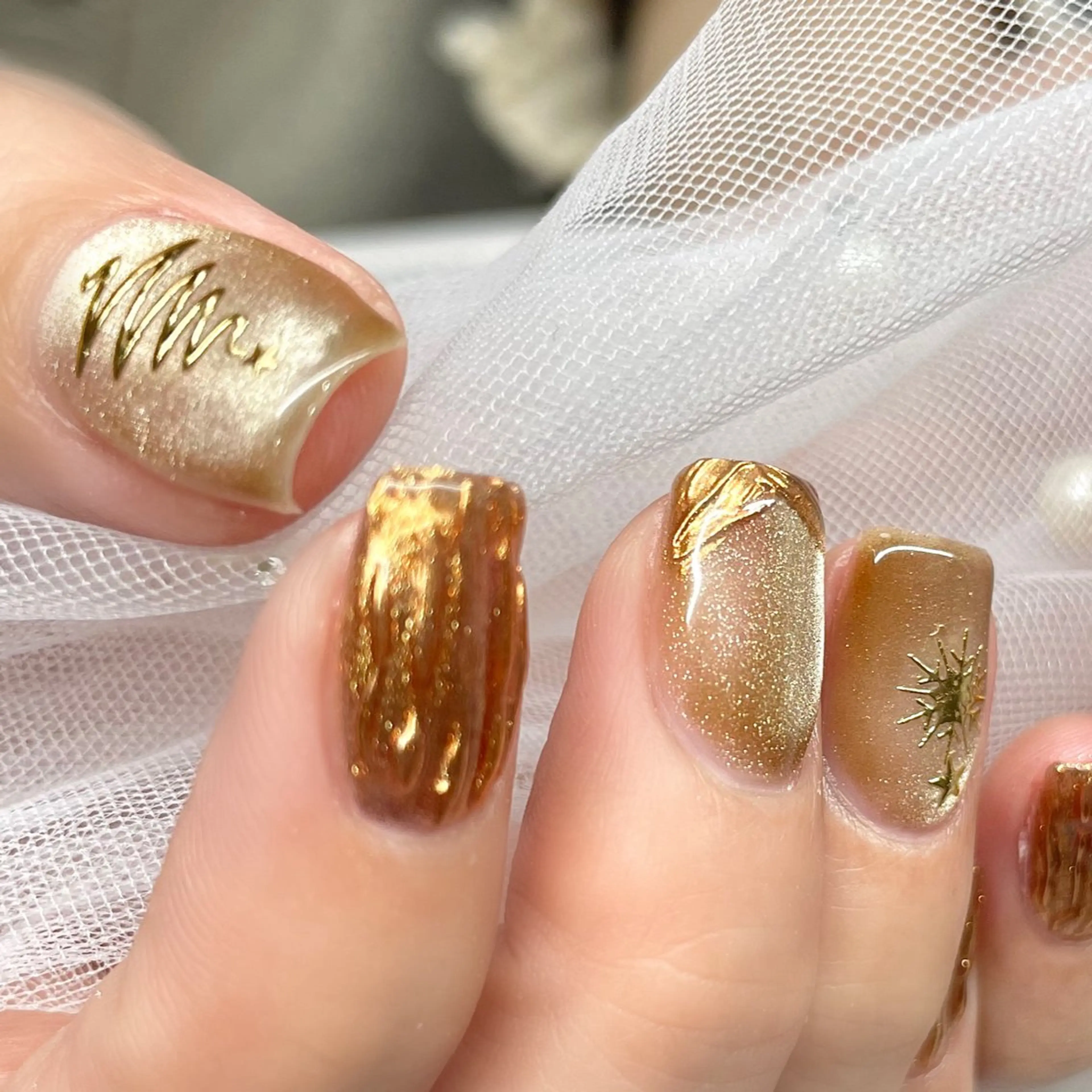 ネイル ショートネイル専門店フェルンヴェー所属・ショートネイル専門店 フェルンヴェー代々木のネイルデザイン