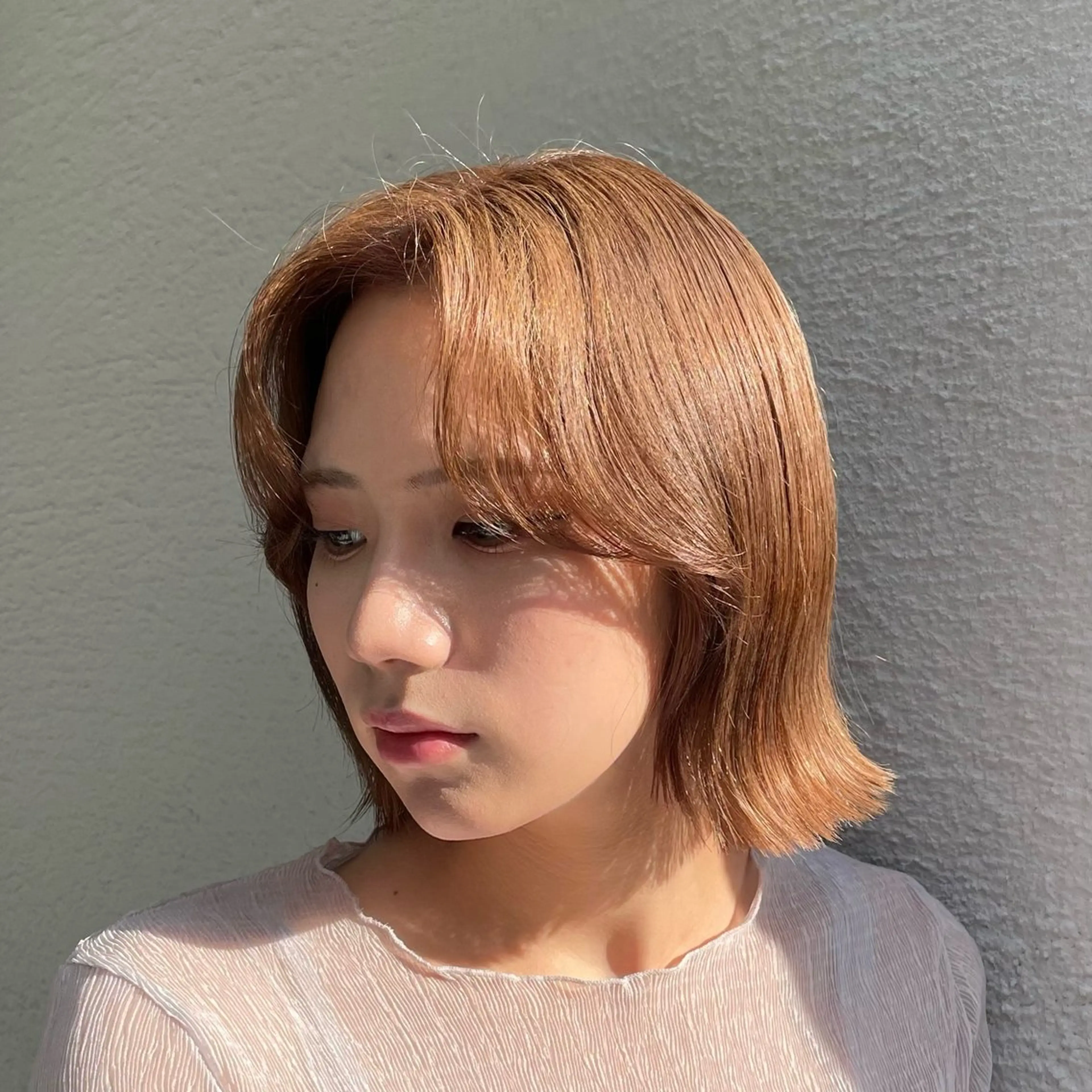 カラー ミルクティーベージュ 新潟万代/MANA♡のヘアスタイル