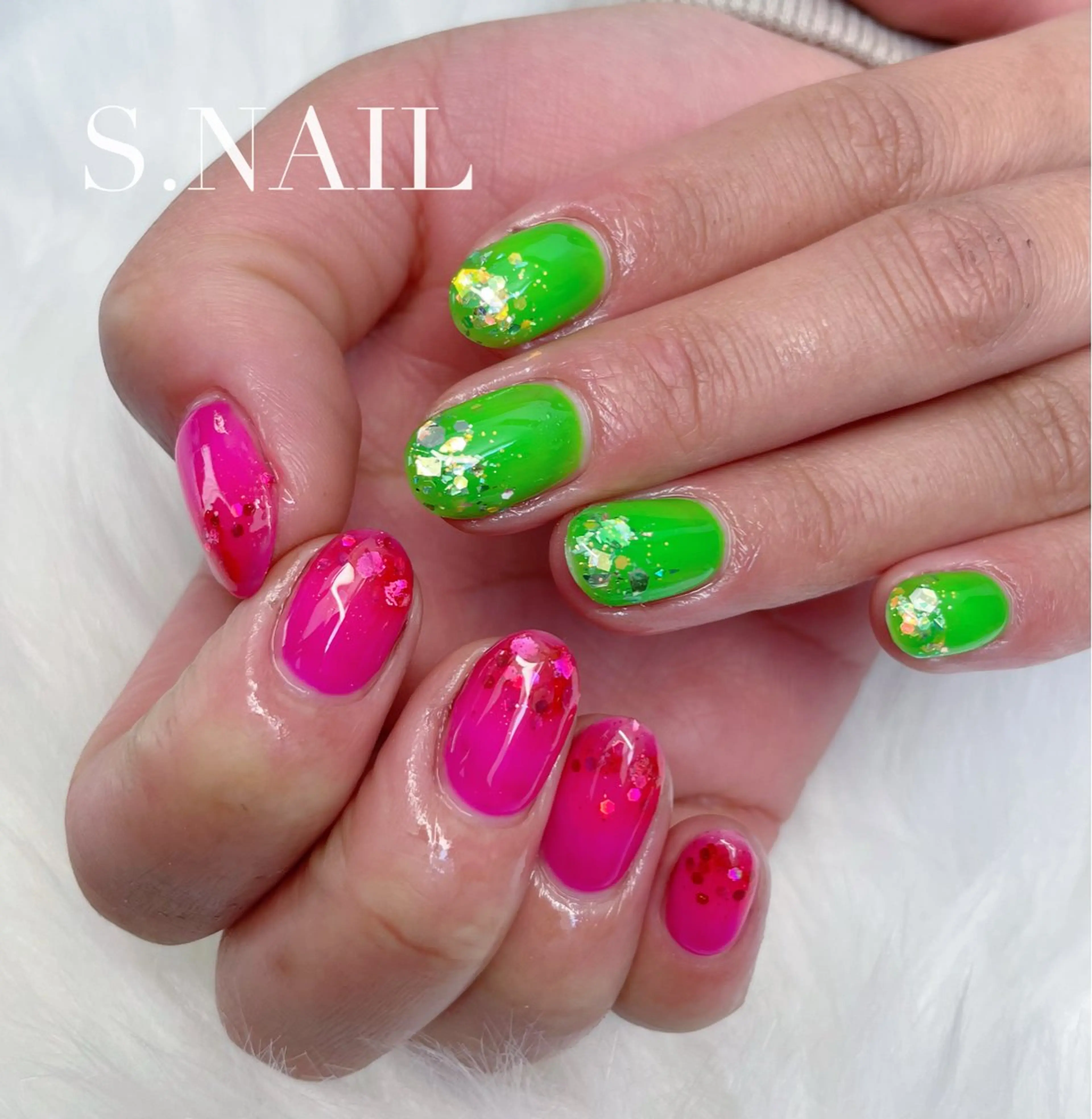 ネイル ハンドネイル S♡NAIL所属・S.NAIL Suuのネイルデザイン
