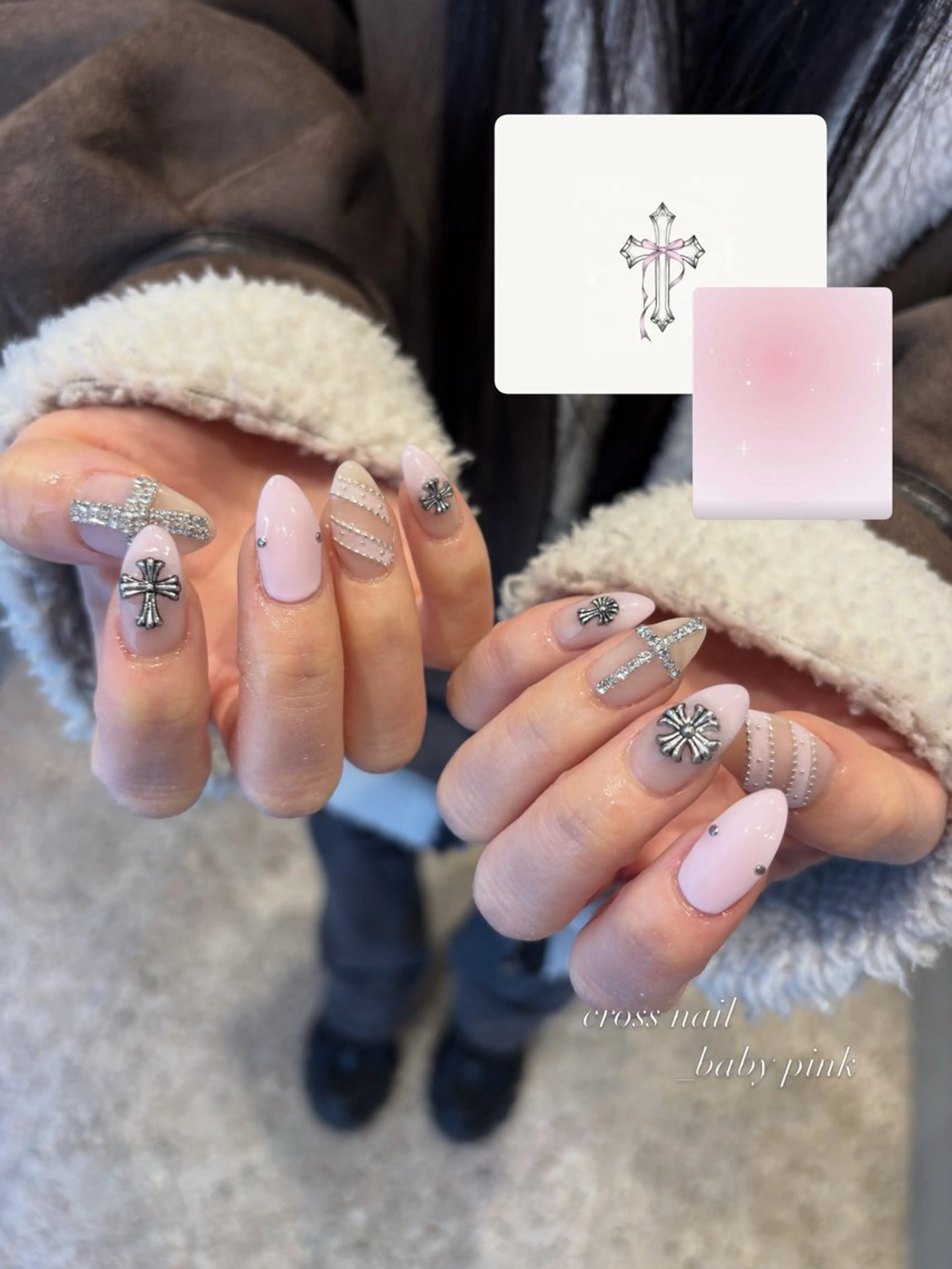 ネイル ハンドネイル She nail studio 原宿所属・パラジェル有/ スカルプ/mahoのネイルデザイン