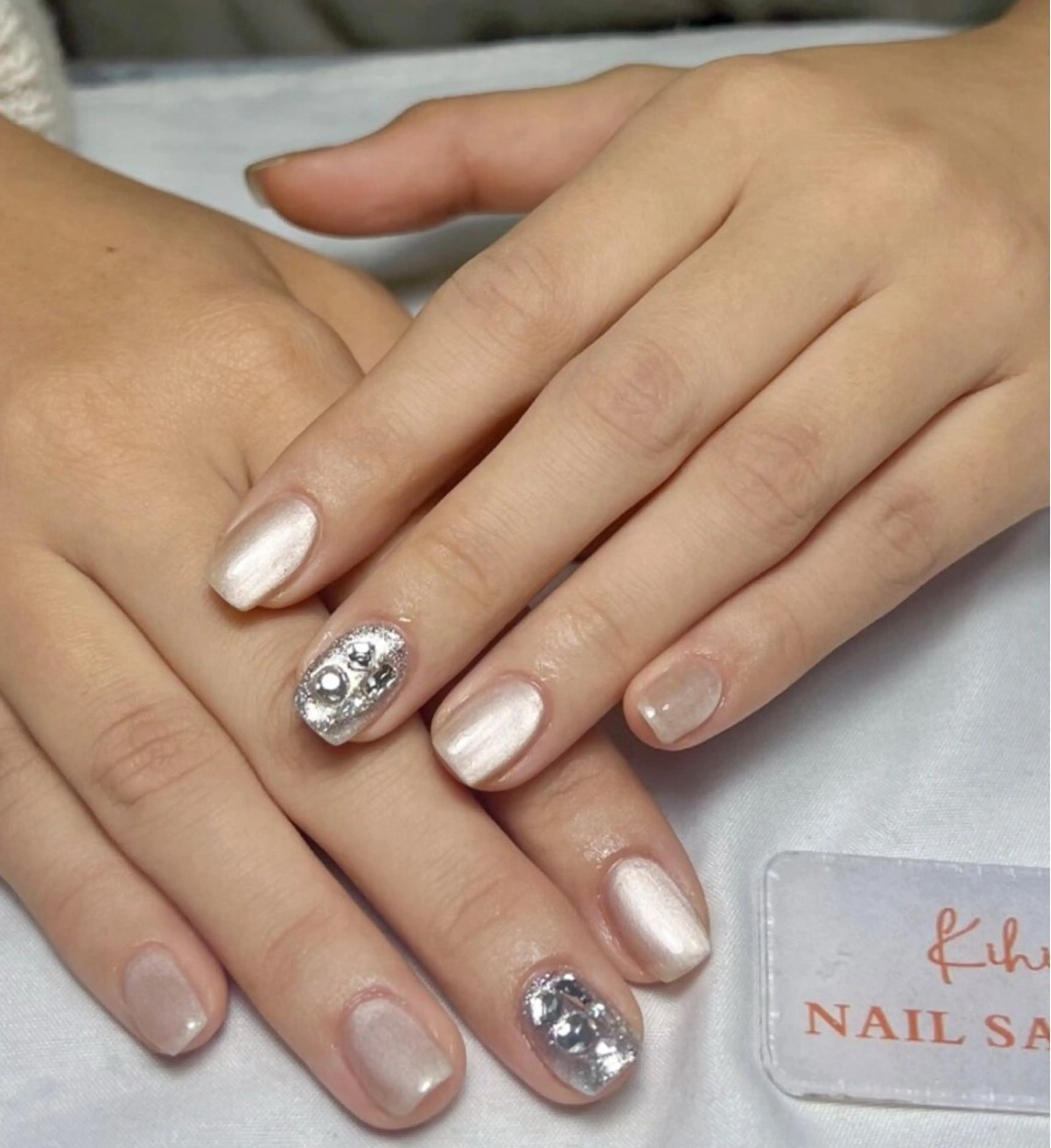 ネイル アートネイル フレンチネイル ジェルネイル グラデーション 韓国ネイル 村中 ハナのネイルデザイン