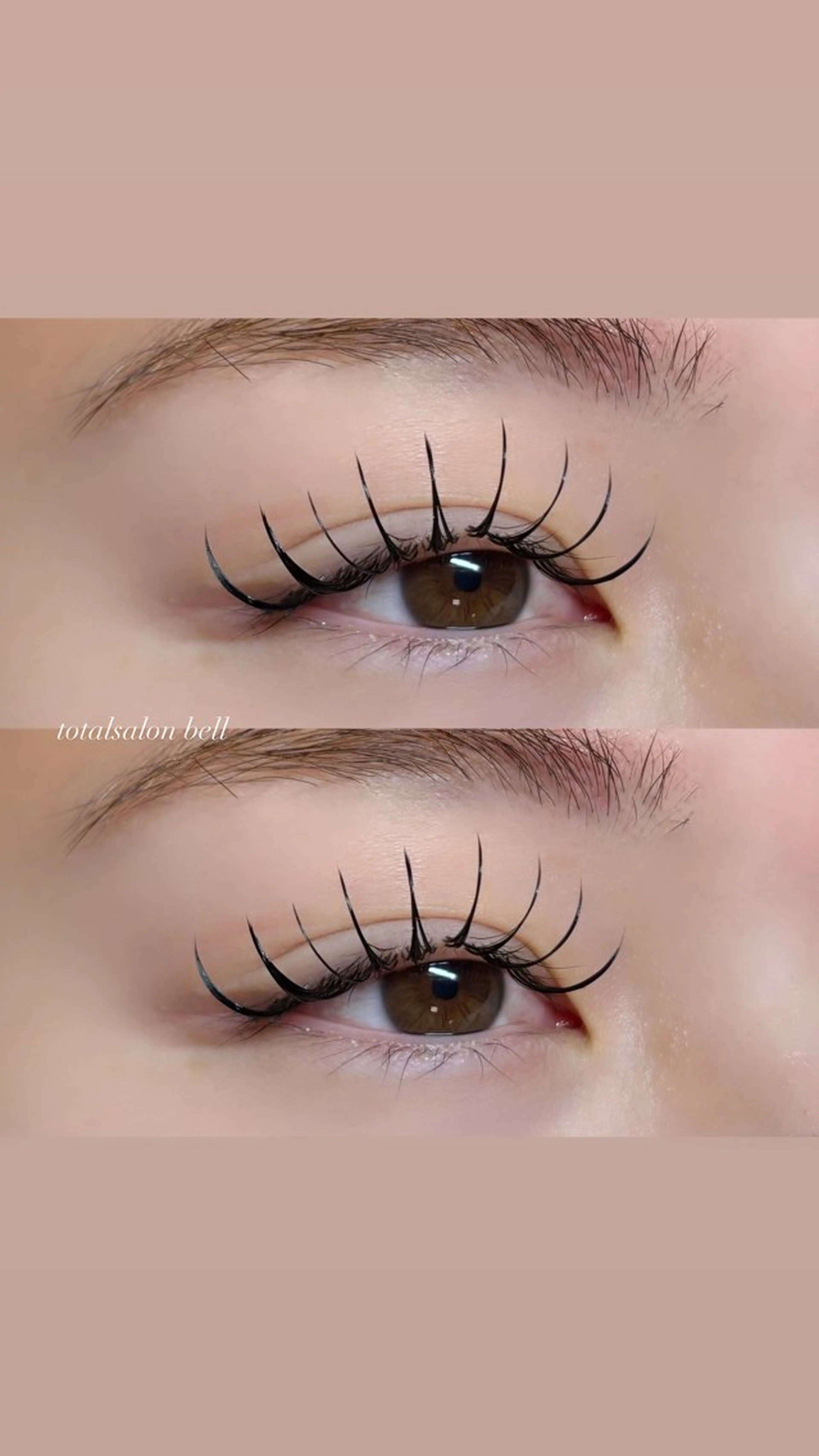 マツエク・マツパ マツエク totalsalon Bellのマツエク・マツパデザイン