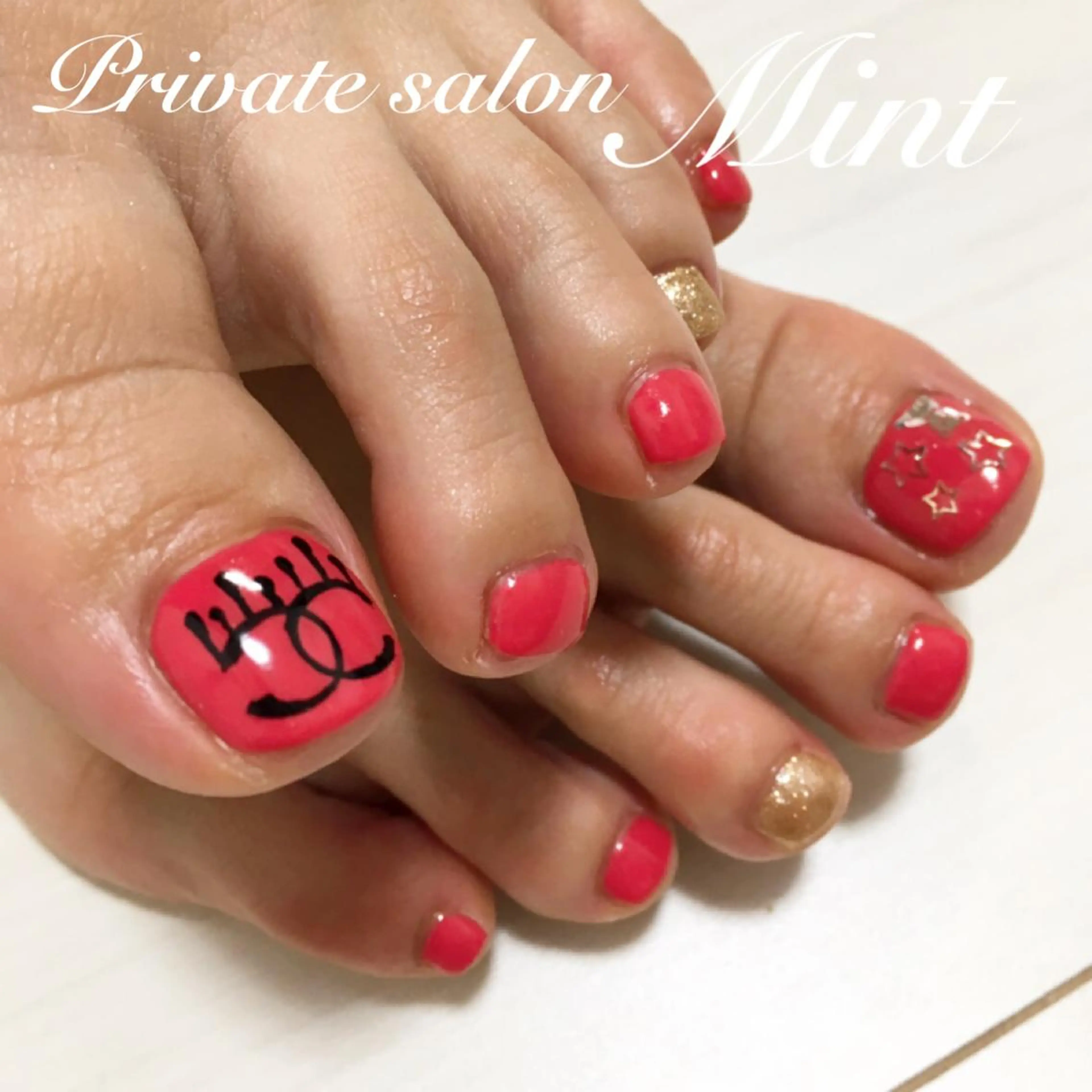 ネイル フットネイル Mint. nailのネイルデザイン