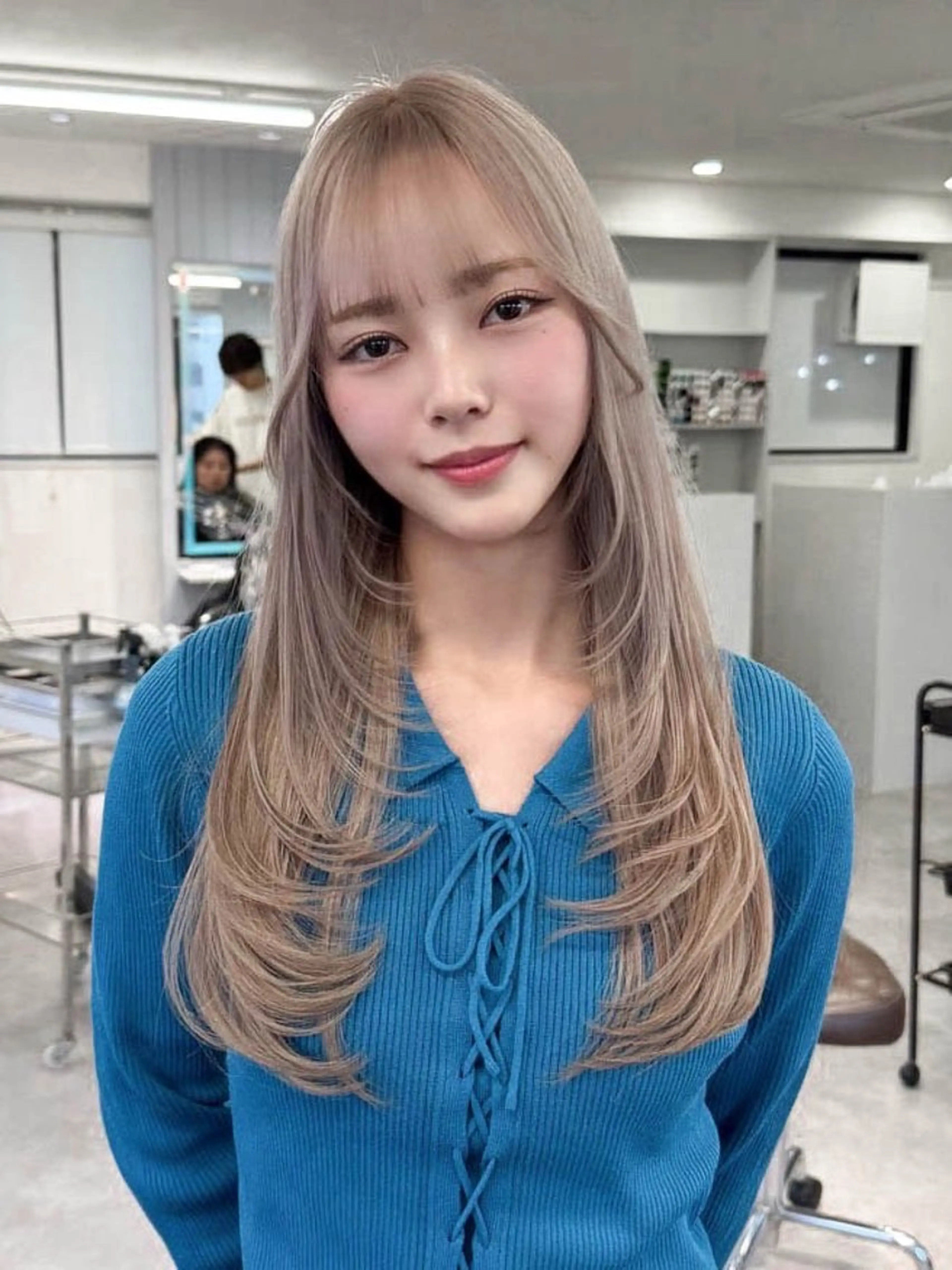 ロング レイヤーカット ［Elsa元町］ 城内譲のヘアスタイル