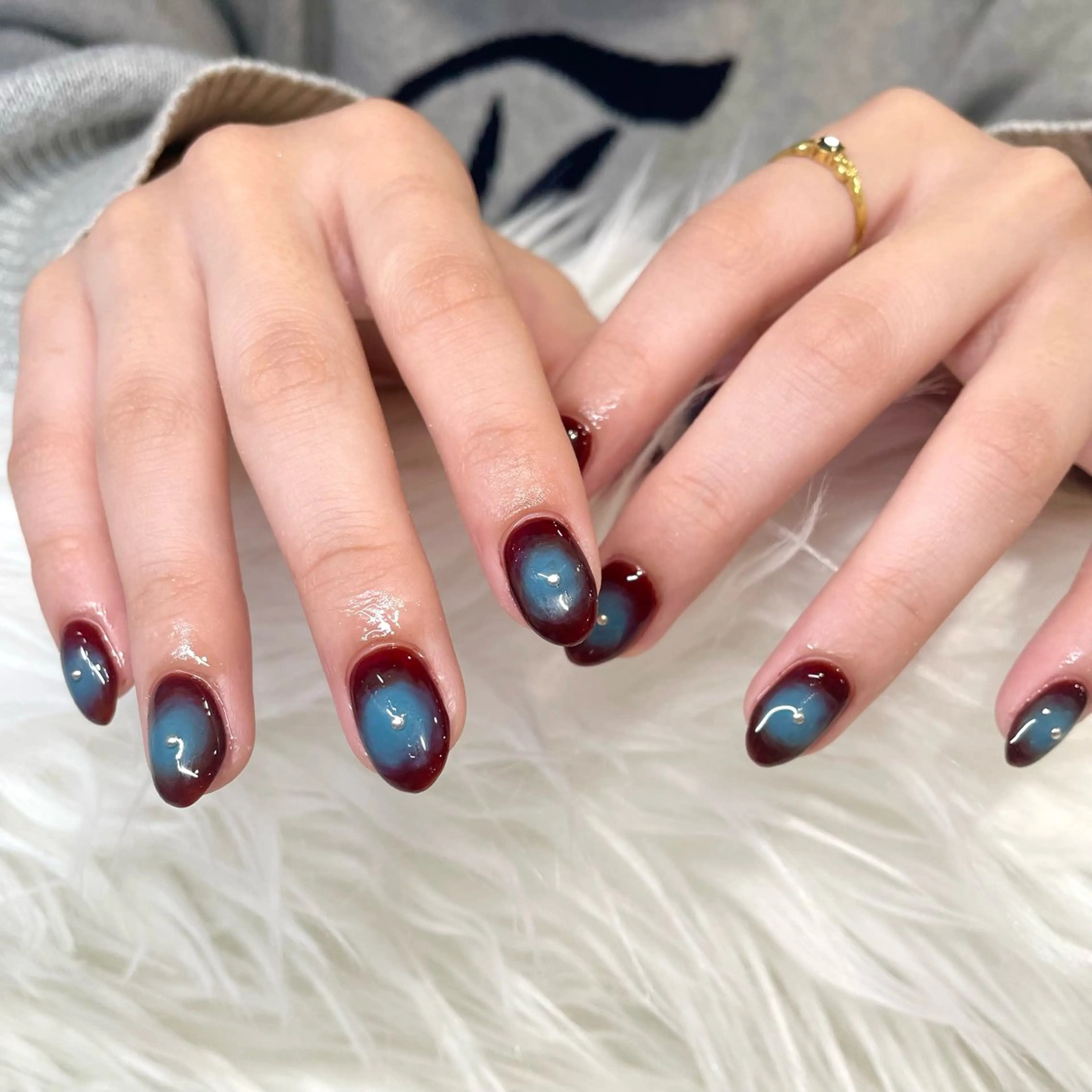 ネイル ハンドネイル 新井 ひなののネイルデザイン