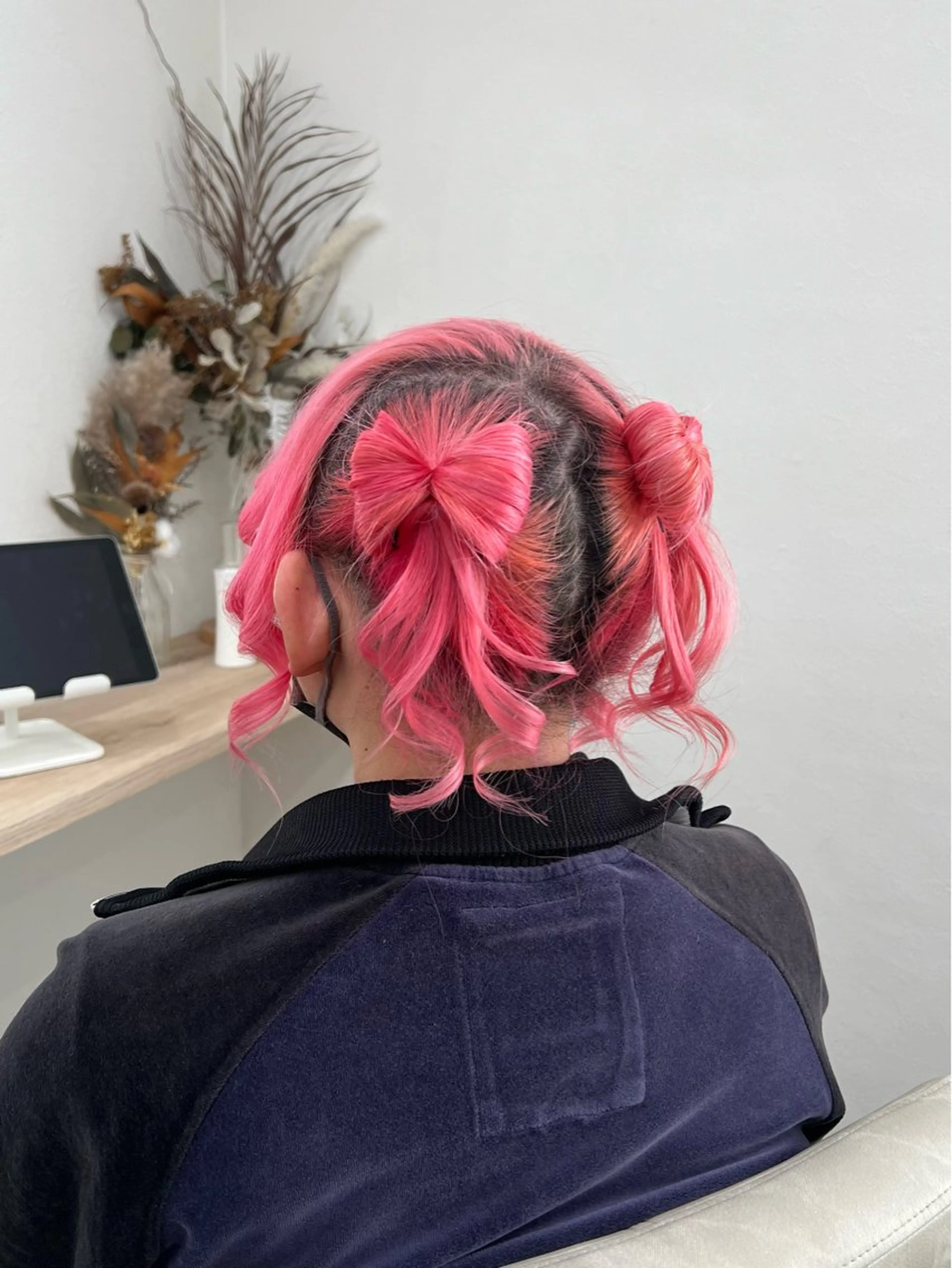 セミロング ヘアアレンジ TOKI mahoのヘアスタイル