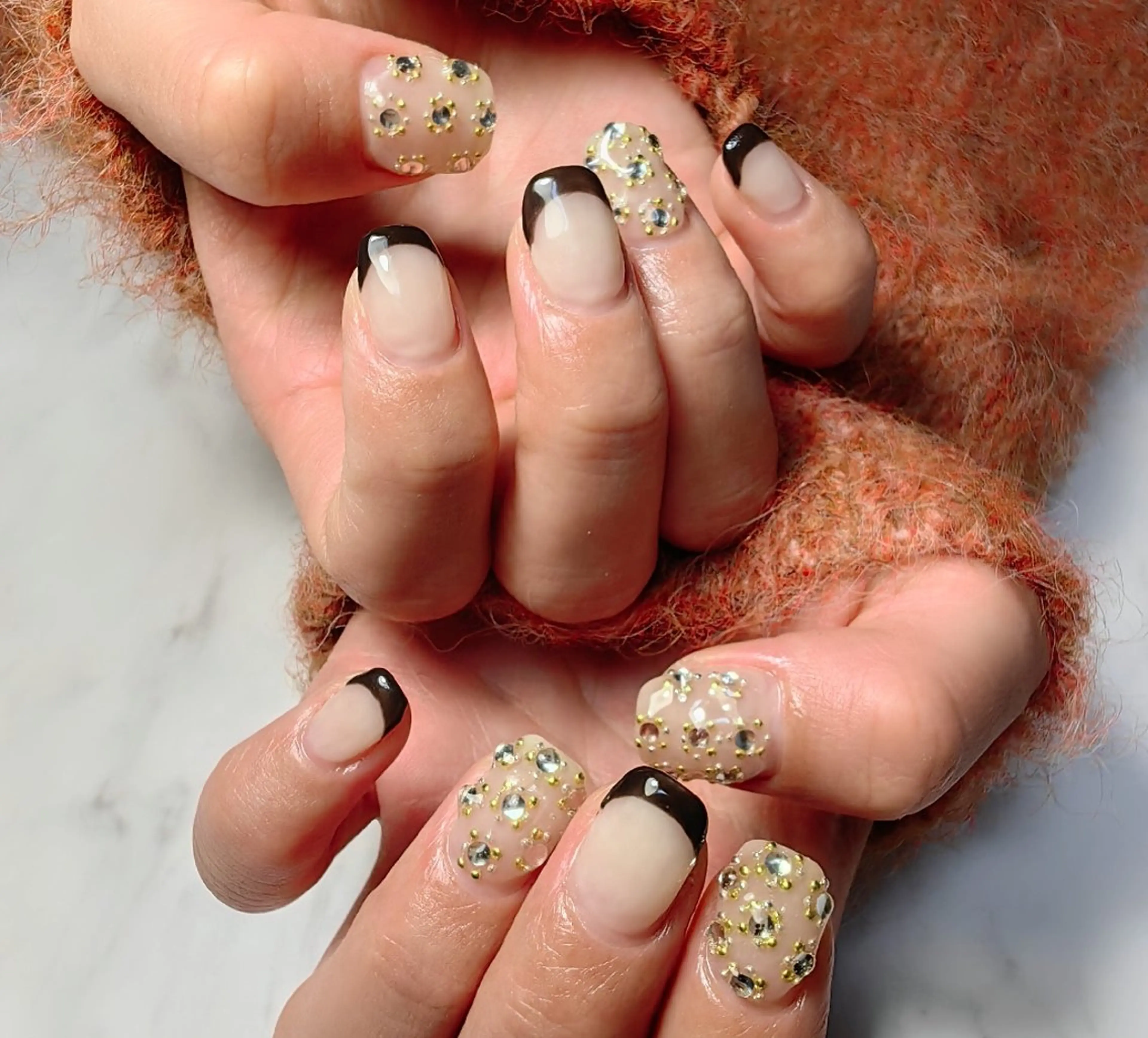 ネイル フレンチネイル ハンドネイル reve あやののネイルデザイン