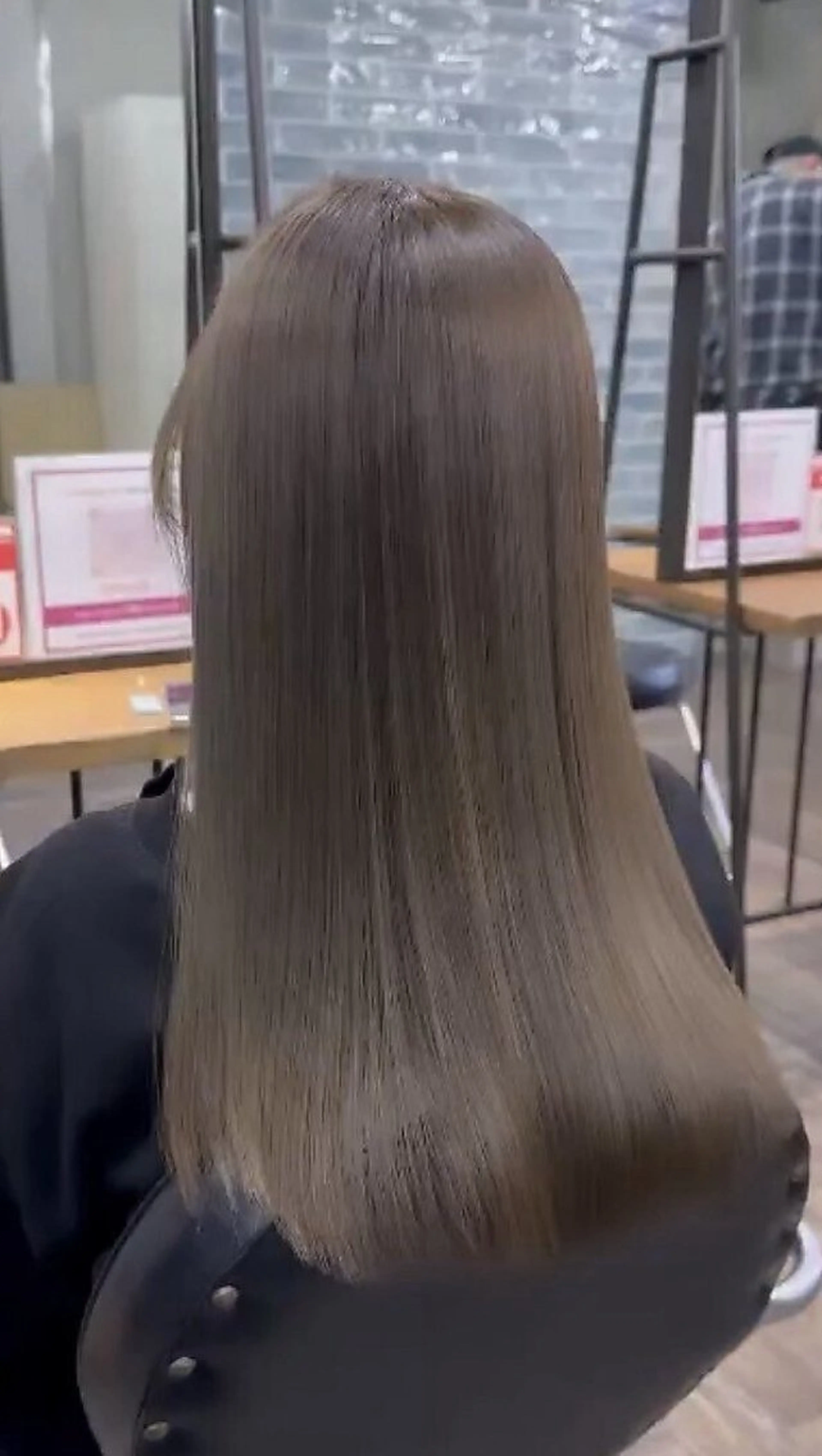 ロング カラー 透明感カラー カット ヘアカラー トリートメント 韓国ヘア髪質改善✖️ パーソナルカラー吉岡のヘアスタイル