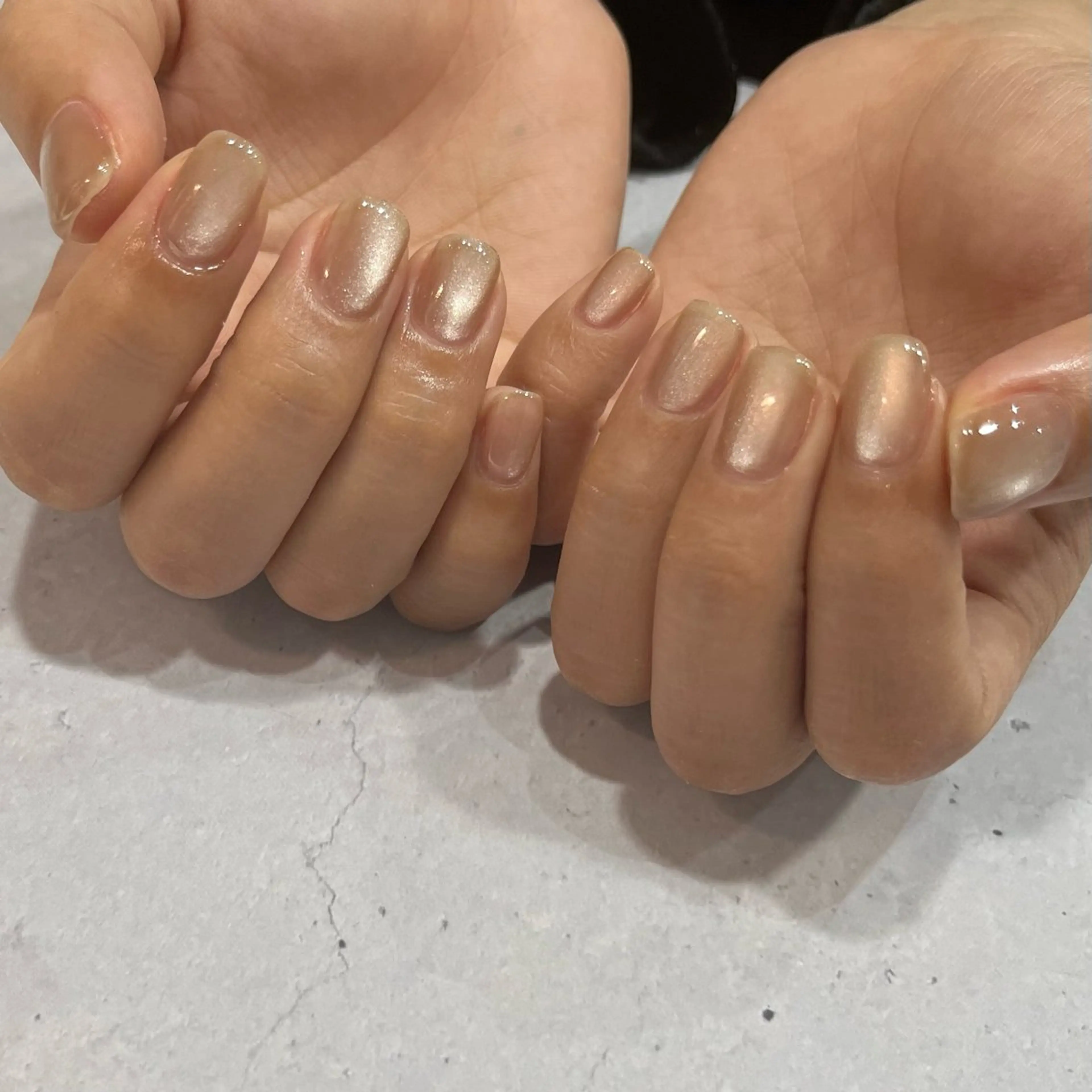 ネイル 氷ネイル・うるうるネイル マグネットネイル ハンドネイル swallow nail所属・スワローネイル misatoのネイルデザイン