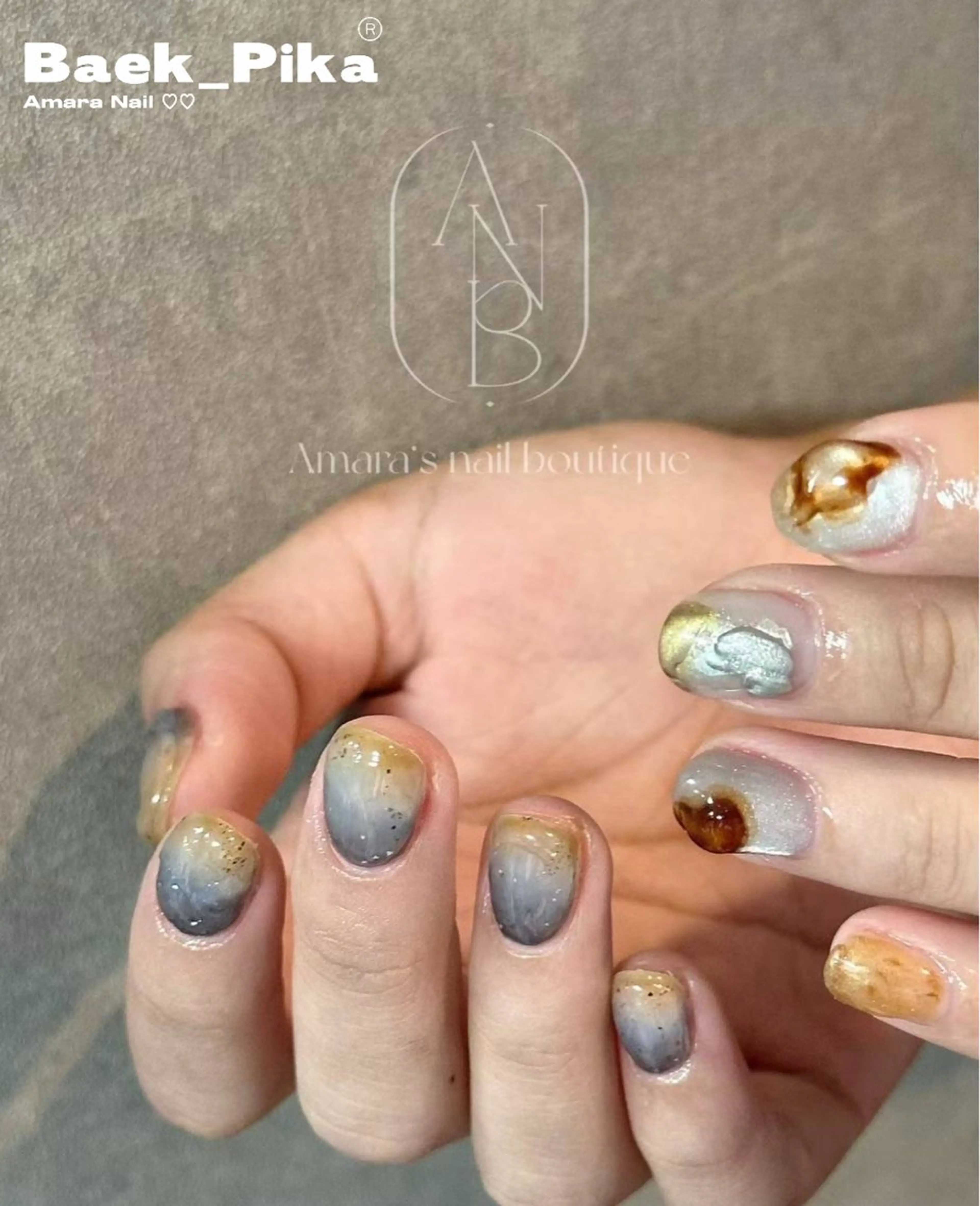 ネイル ハンドネイル ハンドケア LINSTY PIKAのネイルデザイン