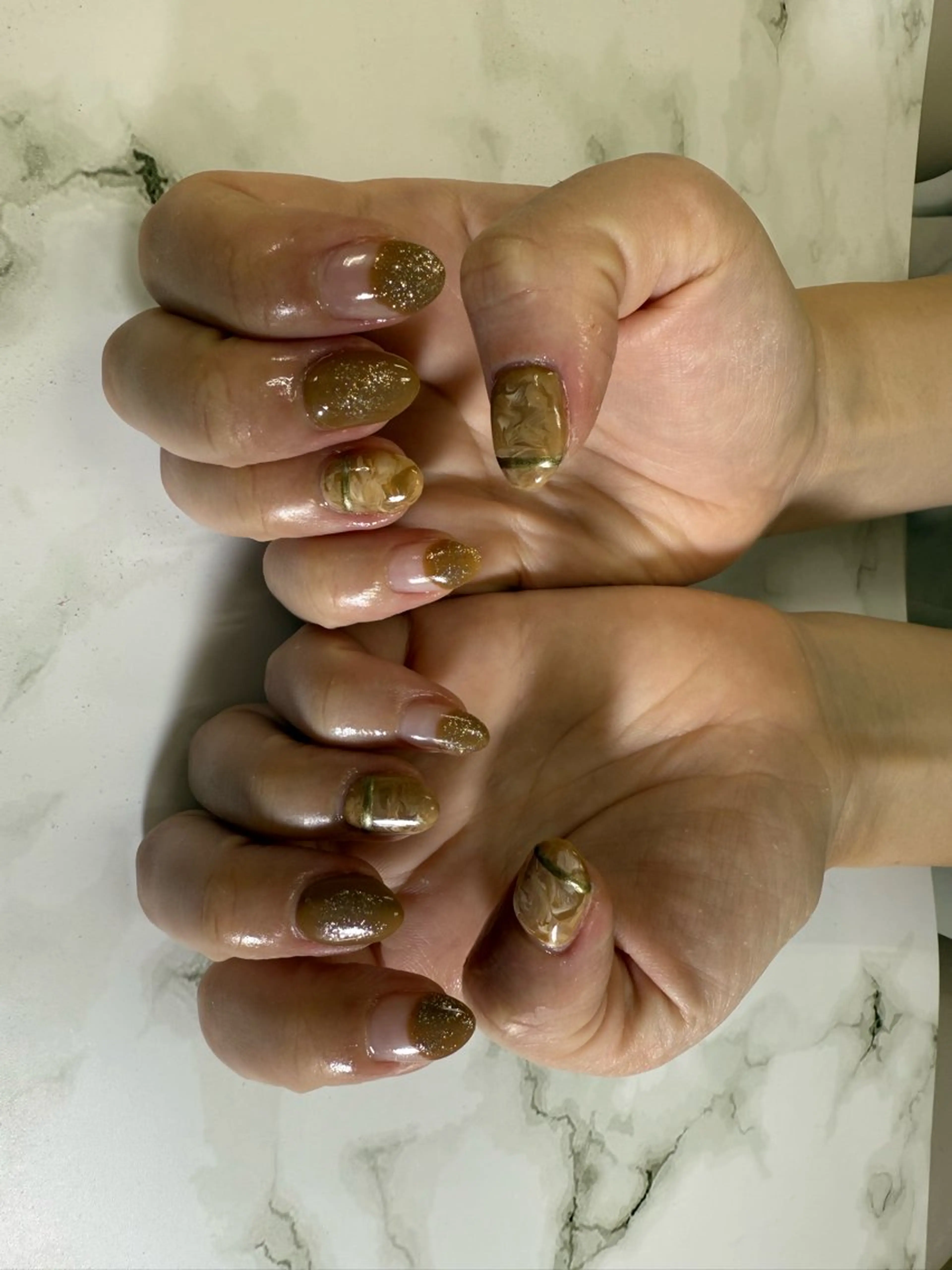 ネイル ハンドネイル F Aishaのネイルデザイン