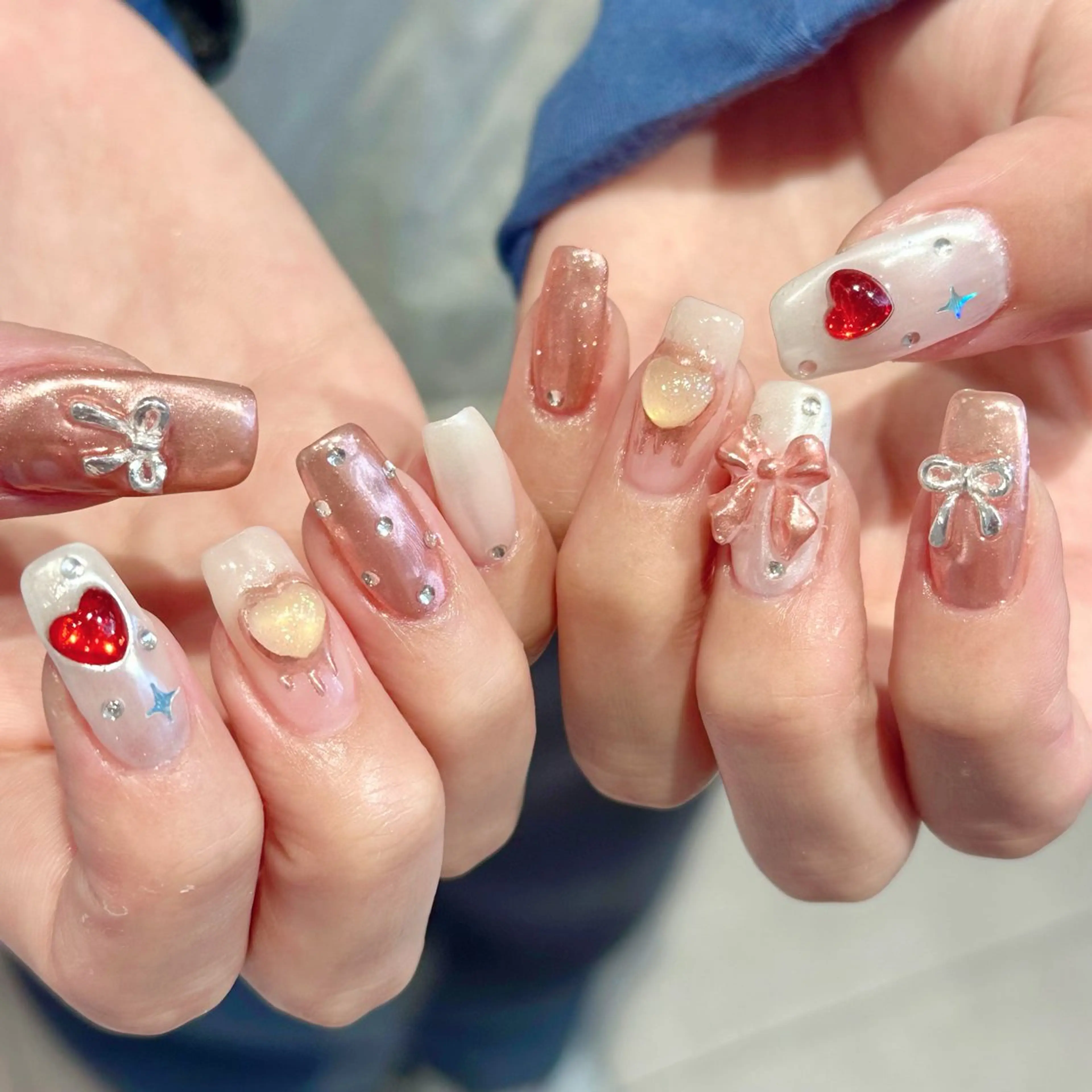 ネイル ハイトーン特化 pepe🎀のヘアスタイル