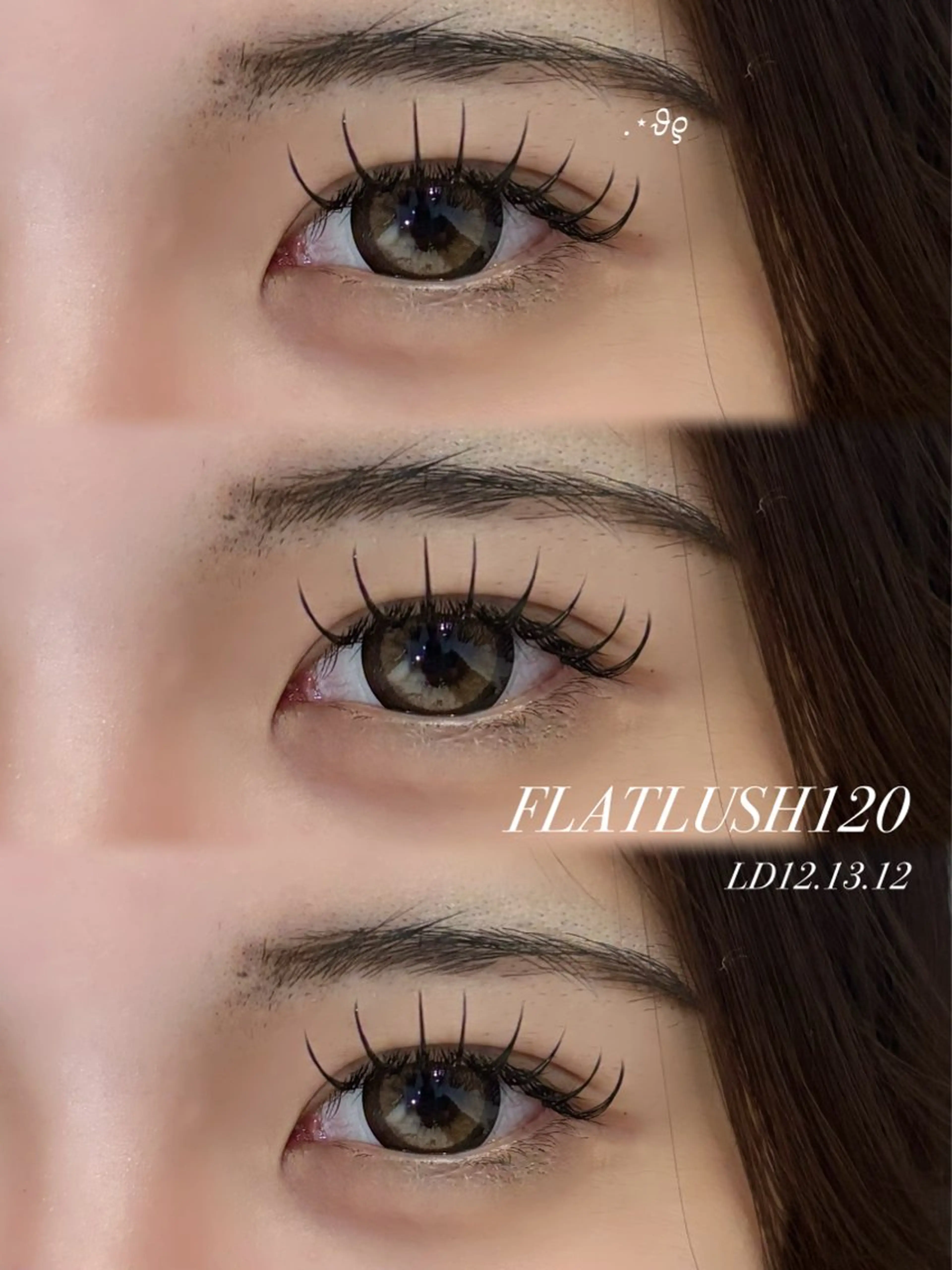 マツエク・マツパ Dカール CreBiA   eyelash所属・CreBiA🎀 ayaのマツエク・マツパデザイン