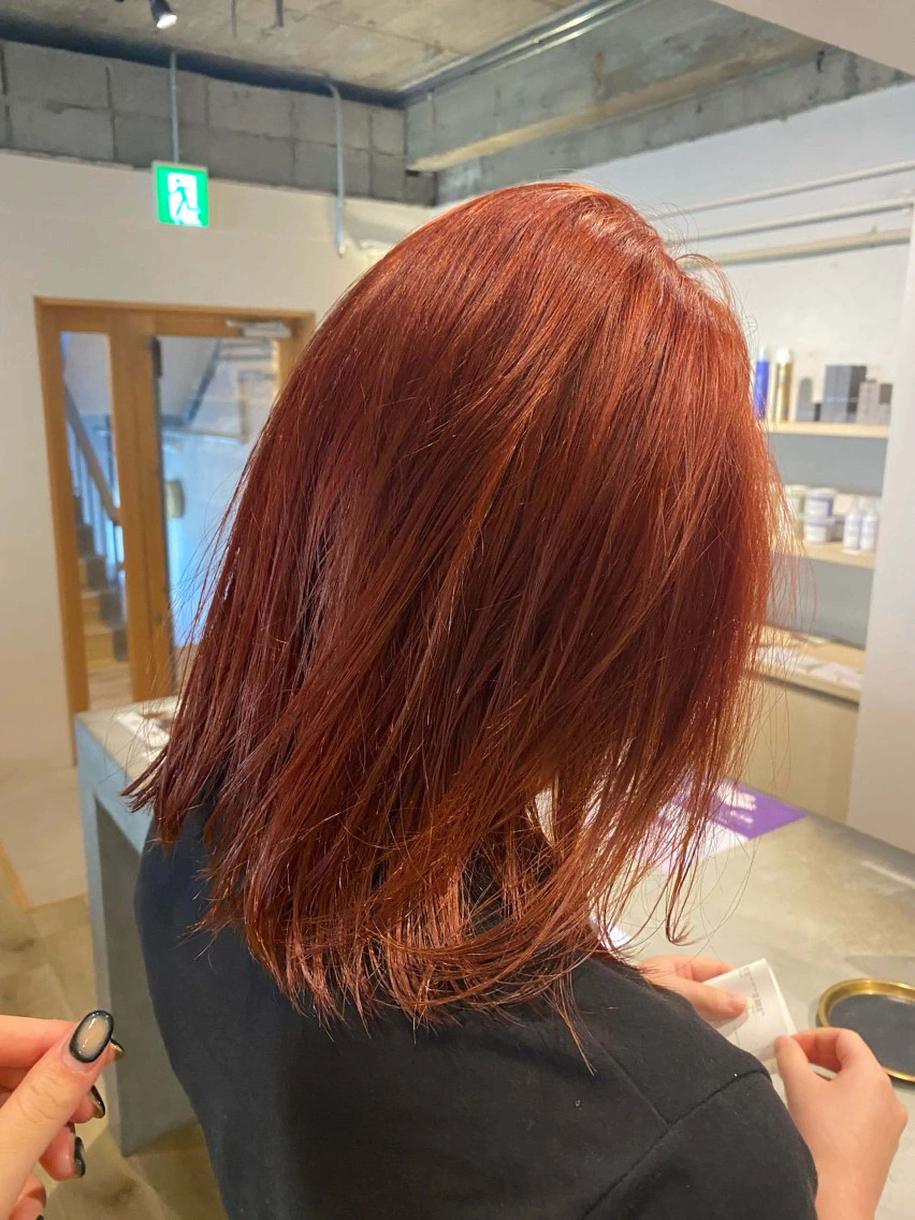 ミディアム ヘアカラー ai ㅤのヘアスタイル