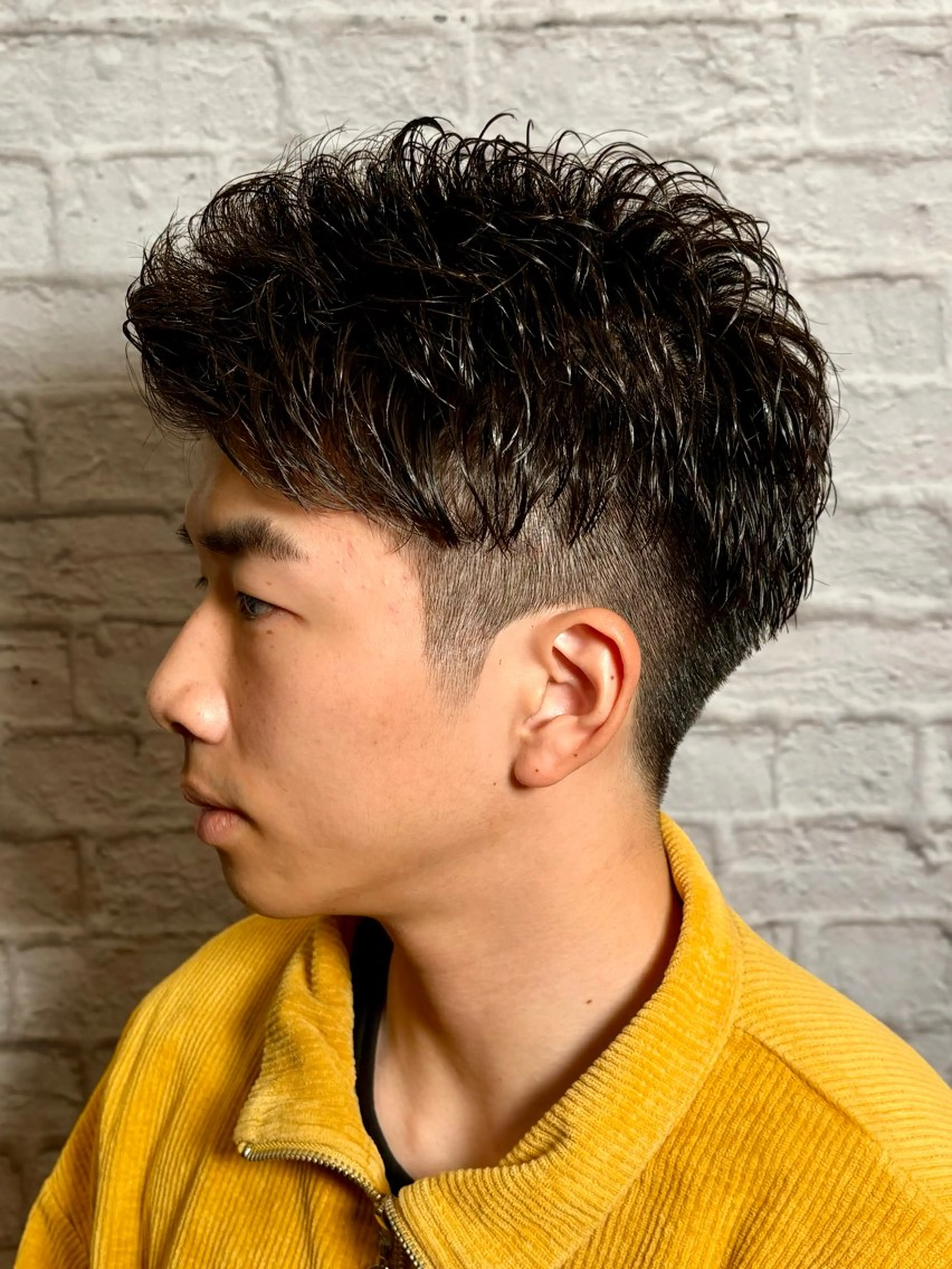 ショート パーマ ヘアアレンジ メンズ カット パーマ メンズカット/パーマ 山崎航平💈のヘアスタイル