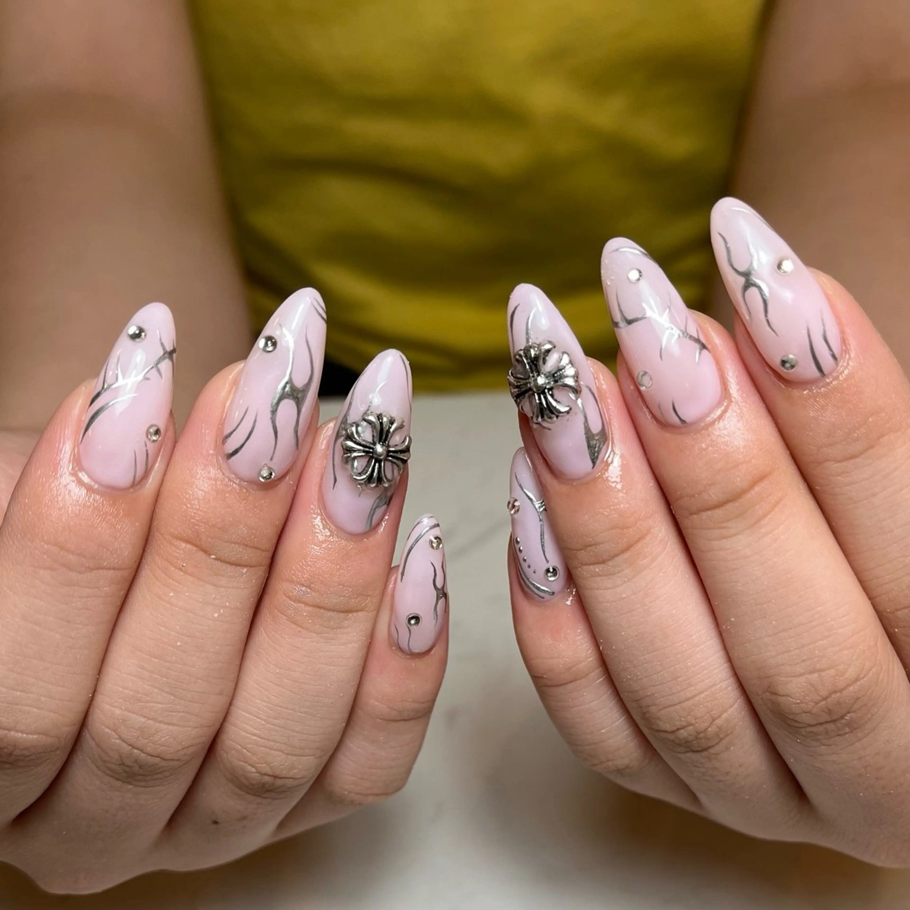 ネイル 0203ムニムサン 💙Harukaのネイルデザイン