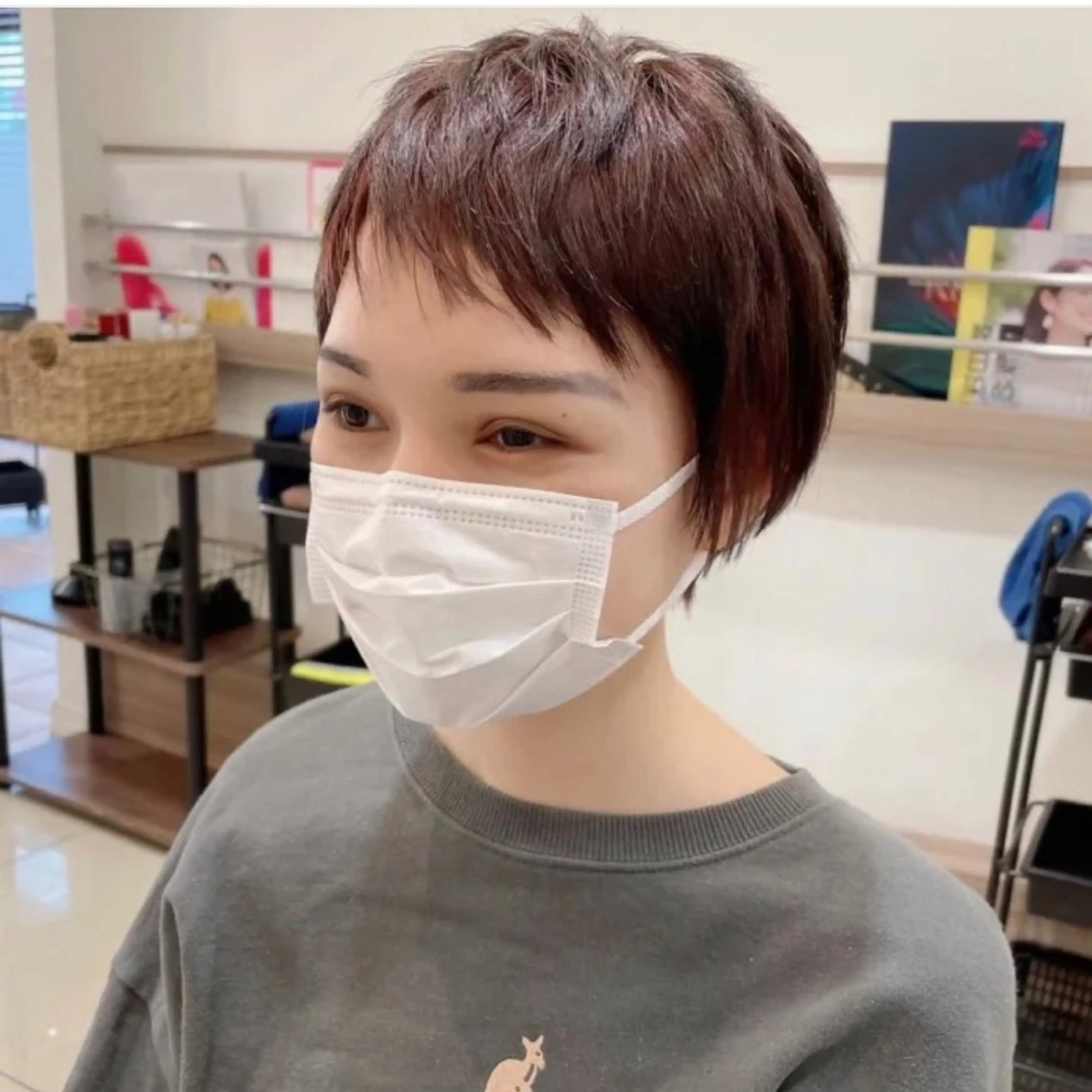 ショート ベリーショート ショートヘア 美容師歴19年✨ 竹松由佳のヘアスタイル