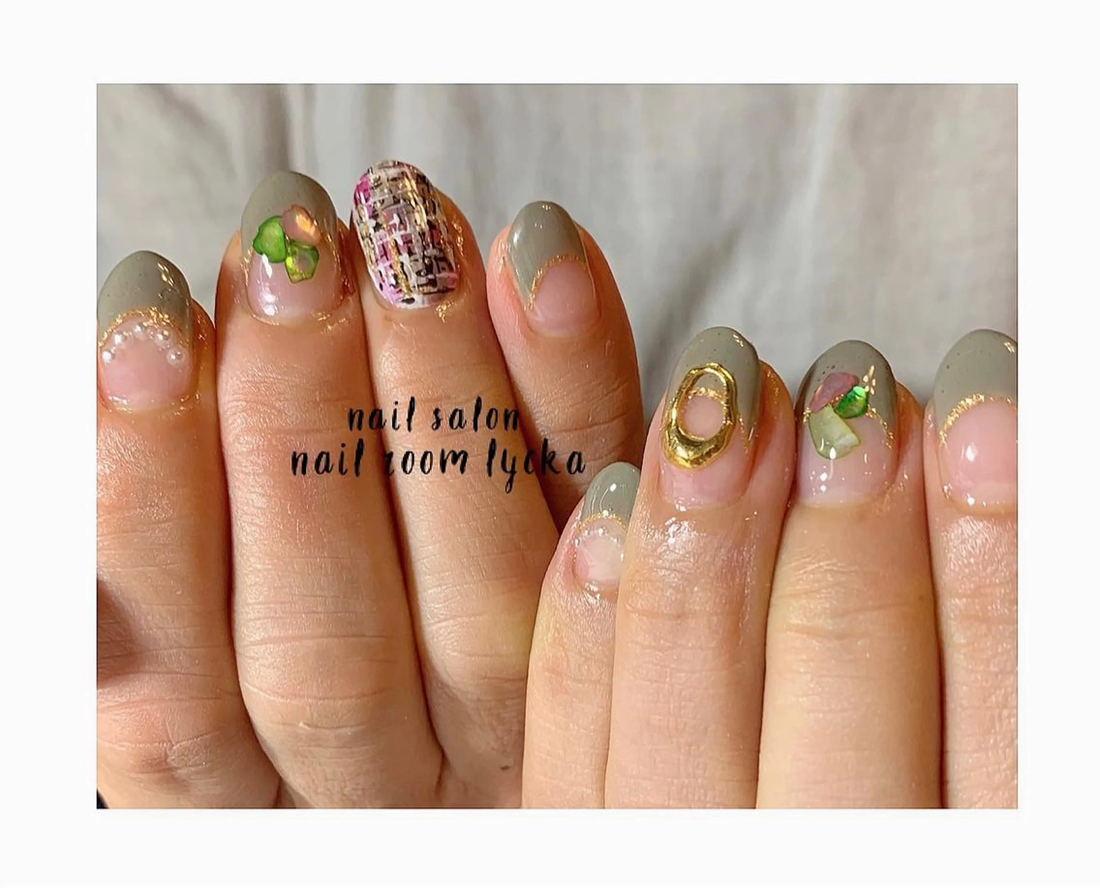 ネイル ﾈｲﾙﾙｰﾑﾘｯｶ 𝐦𝐚𝐲𝐮のネイルデザイン