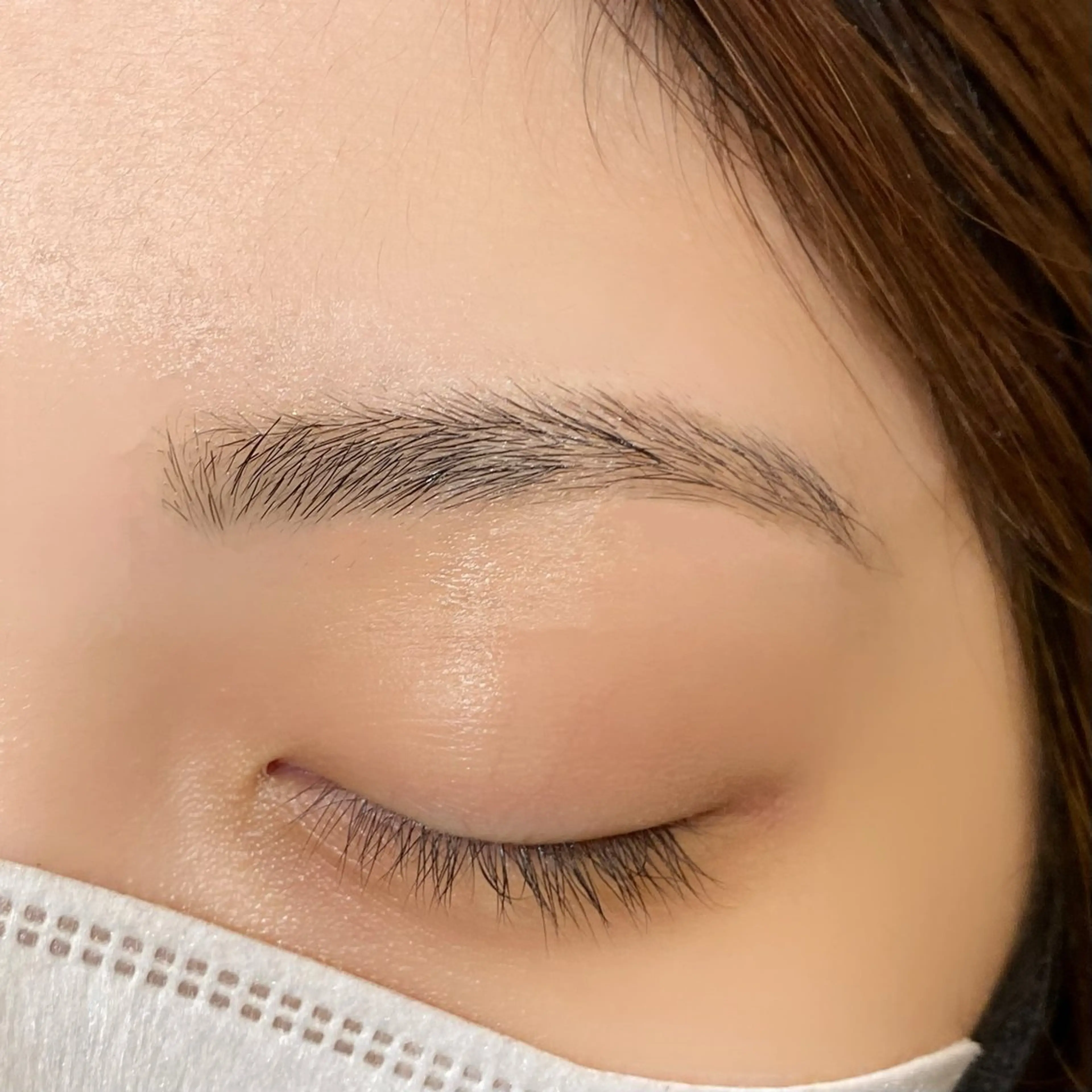 アイブロウ 眉毛ワックス脱毛 ワックス脱毛 眉カット Loco❤︎ 布施のマツエク・マツパデザイン