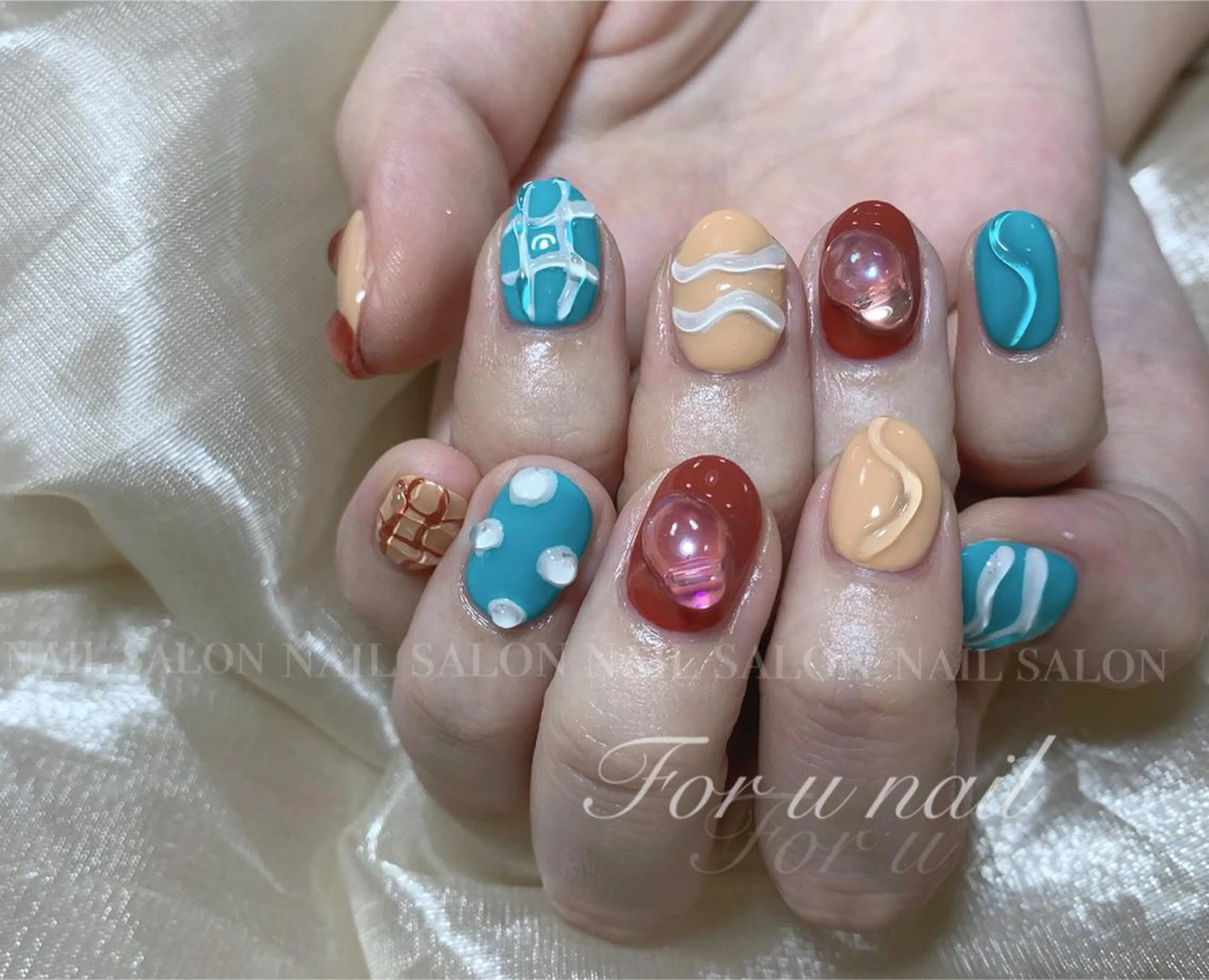 ネイル ハンドネイル For  u  nail川崎所属・For u nailのネイルデザイン